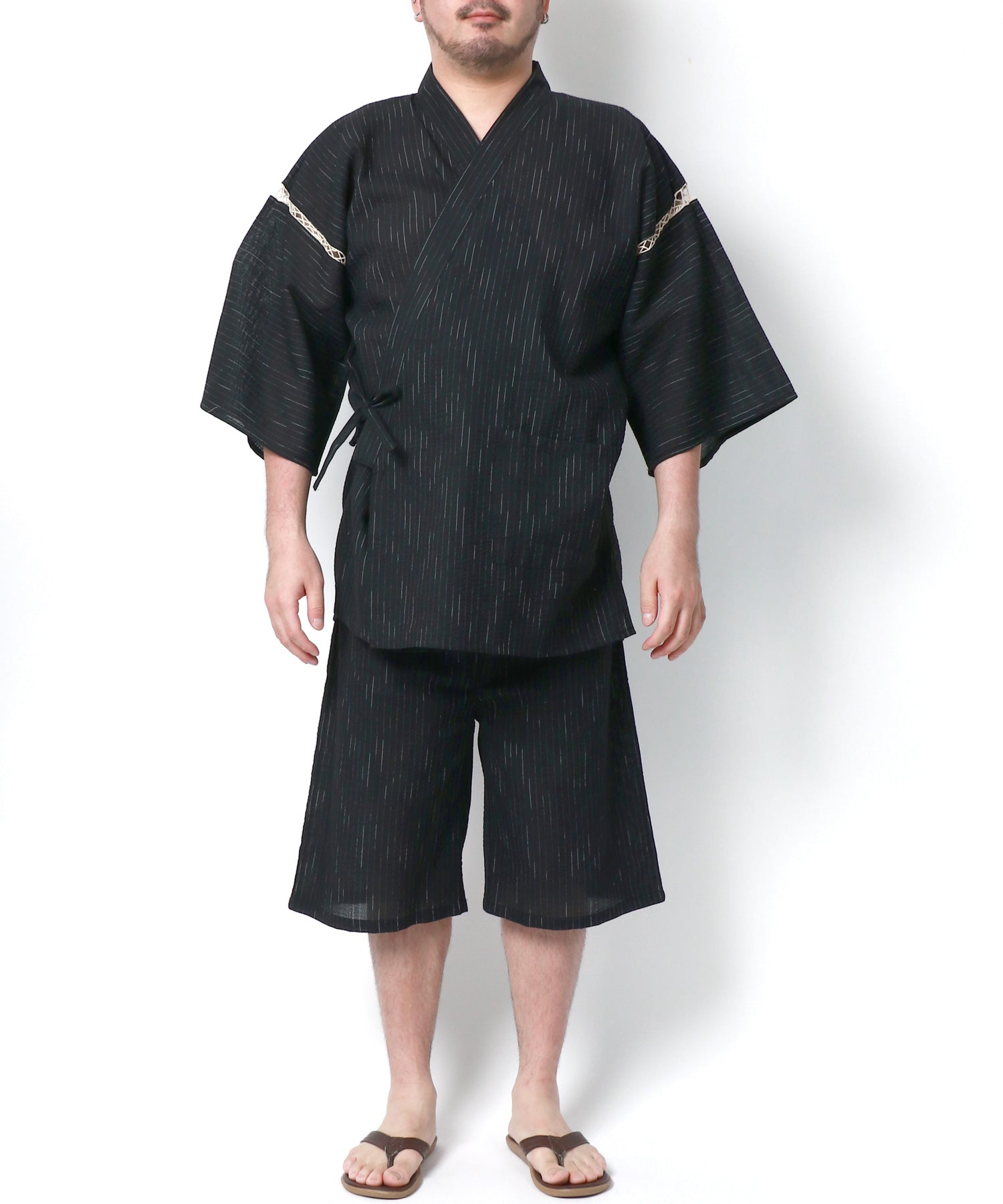 マルカワ MARUKAWA 大きいサイズ 3L 4L 5L 甚平 じんべい 部屋着 ルームウェア 父の日 プレゼント 涼しい 和装 浴衣 日本の夏 祭り 花火大会 リラックスウェア