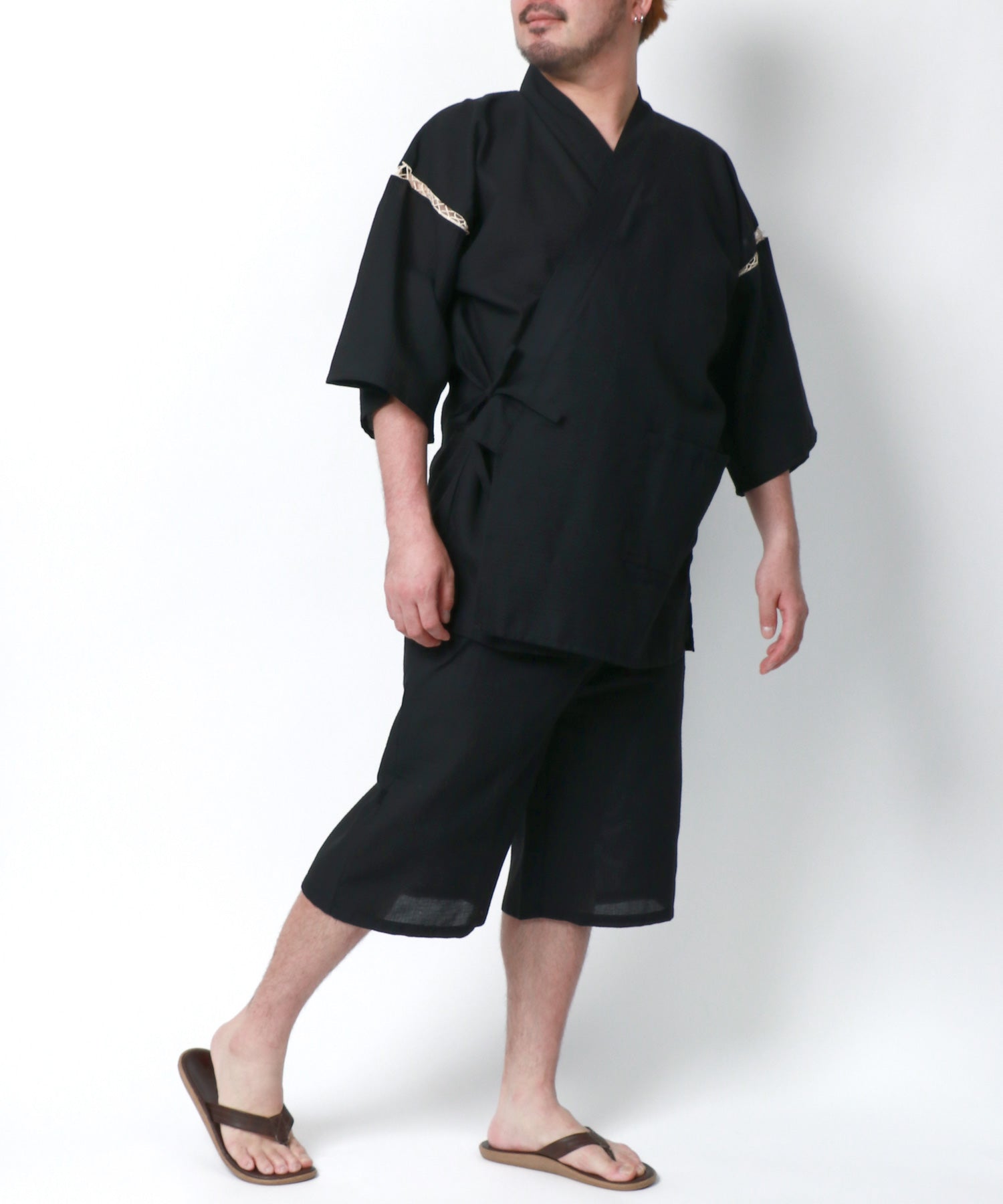 マルカワ MARUKAWA 大きいサイズ 3L 4L 5L 甚平 じんべい 部屋着 ルームウェア 父の日 プレゼント 涼しい 和装 浴衣 日本の夏 祭り 花火大会 リラックスウェア