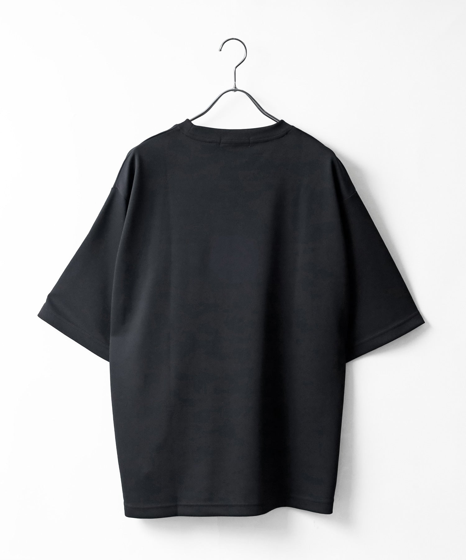 マルカワ MARUKAWA 【KAITEKI + /カイテキプラス】接触冷感 フレッシュテック ポケット付きオーバーサイズTシャツ メンズ トップス (ブラック) ブラック