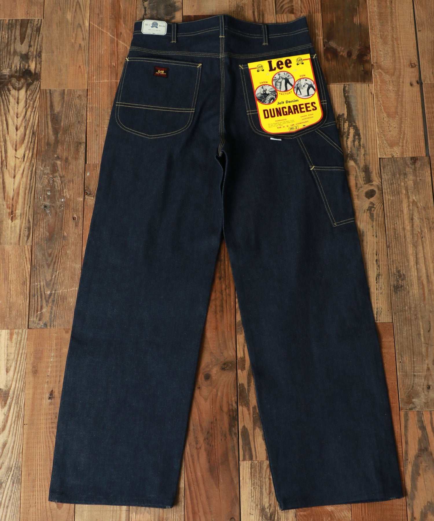 マルカワ MARUKAWA 【Lee/リー】DUNGAREES 191ーZ 1950/LM6191 ジーンズ リジッド ダンガリーズ アーカイブス ペインターパンツ ワークパンツ デニム