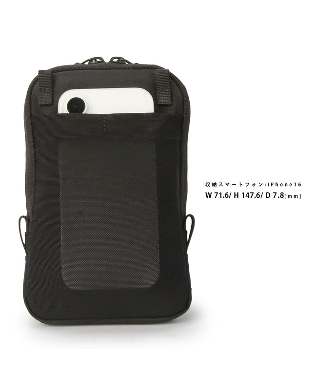 ディーエスビーケー DSBK DSBK ミニショルダーバッグ ショルダーポーチ スマホポーチ メンズ ブランド 斜めがけバッグ 小さめ 撥水 ペットボトル KOHー3389
