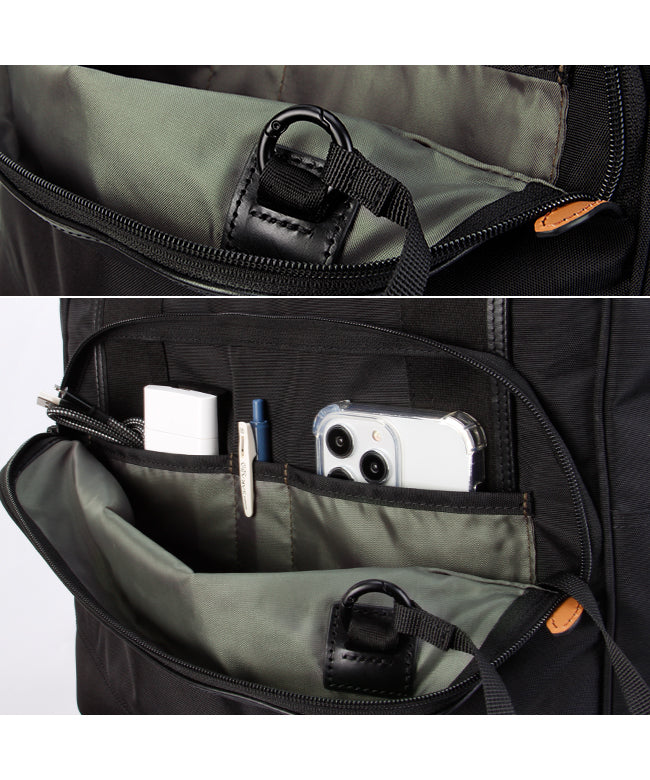 ディーエスビーケー DSBK DSBK トートバッグ メンズ ブランド ファスナー付き 大きめ 大容量 撥水 A4 18.5L 2WAY ディーエスビーケー KOHー3383