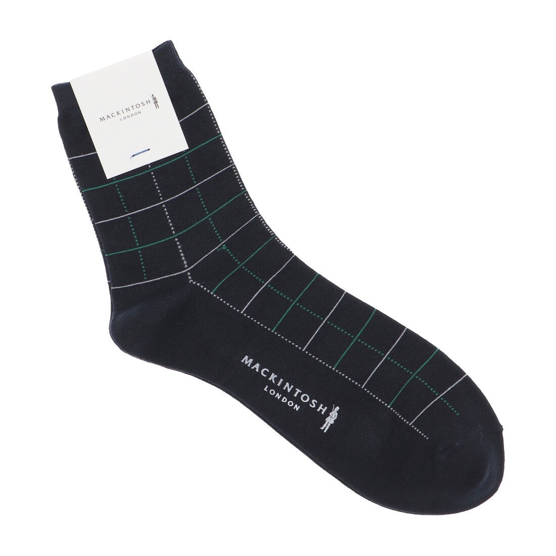 マッキントッシュ ロンドン MACKINTOSH LONDON MLチェックハーフ丈 (ネイビー) ネイビー