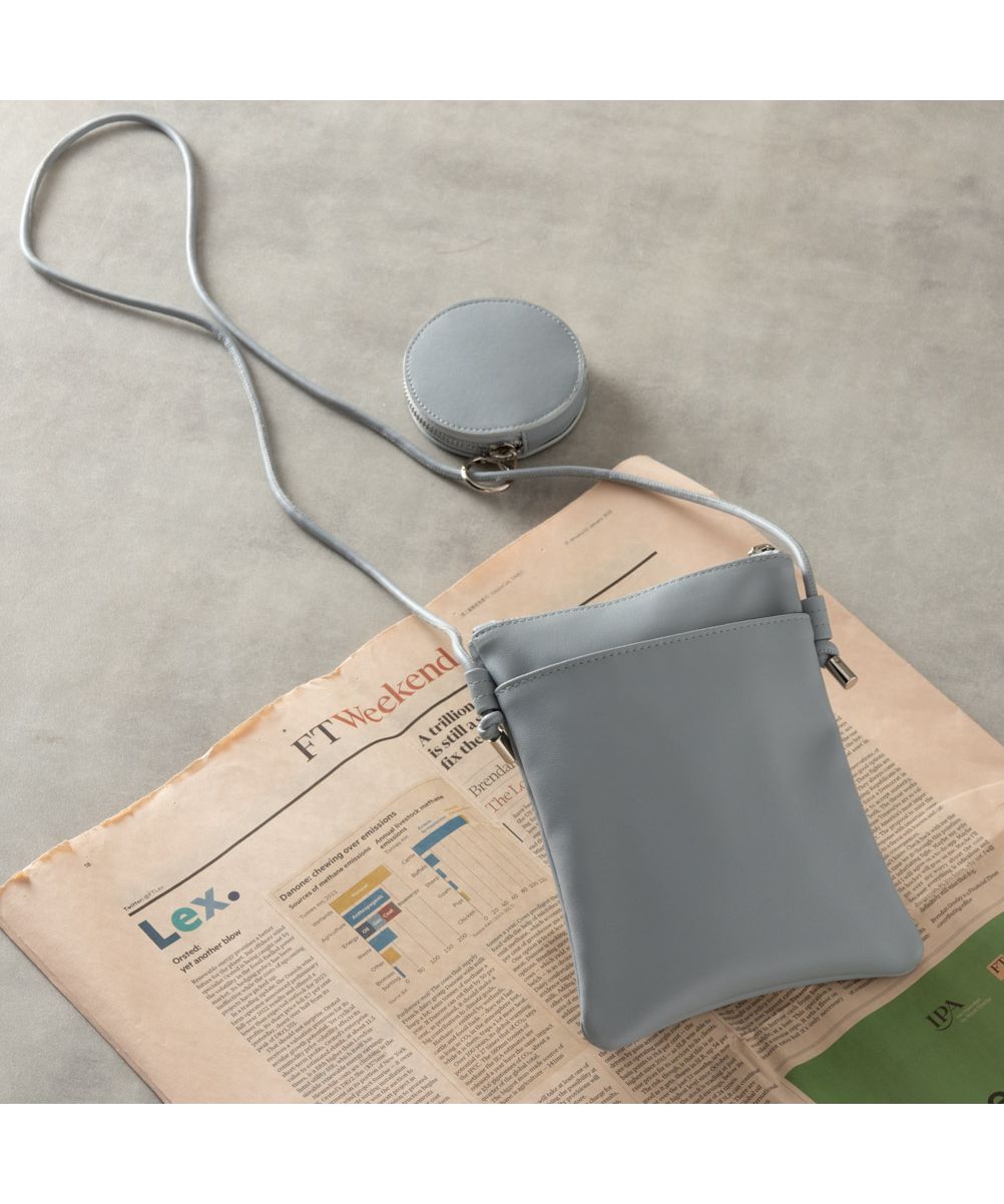 マックハウス Mac-House マルチミニポーチ PNB23AW002 (グリーン) グリーン