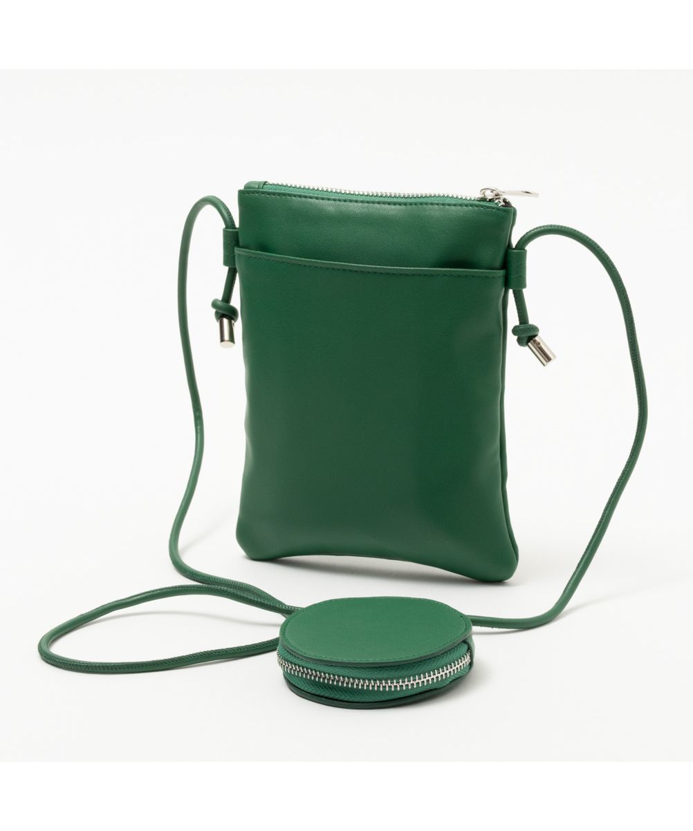 マックハウス Mac-House マルチミニポーチ PNB23AW002 (グリーン) グリーン