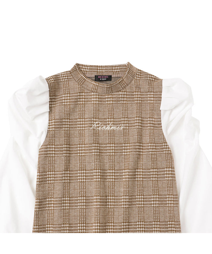 Mac-House RICH MIX Volume Sleeve Top 335579110