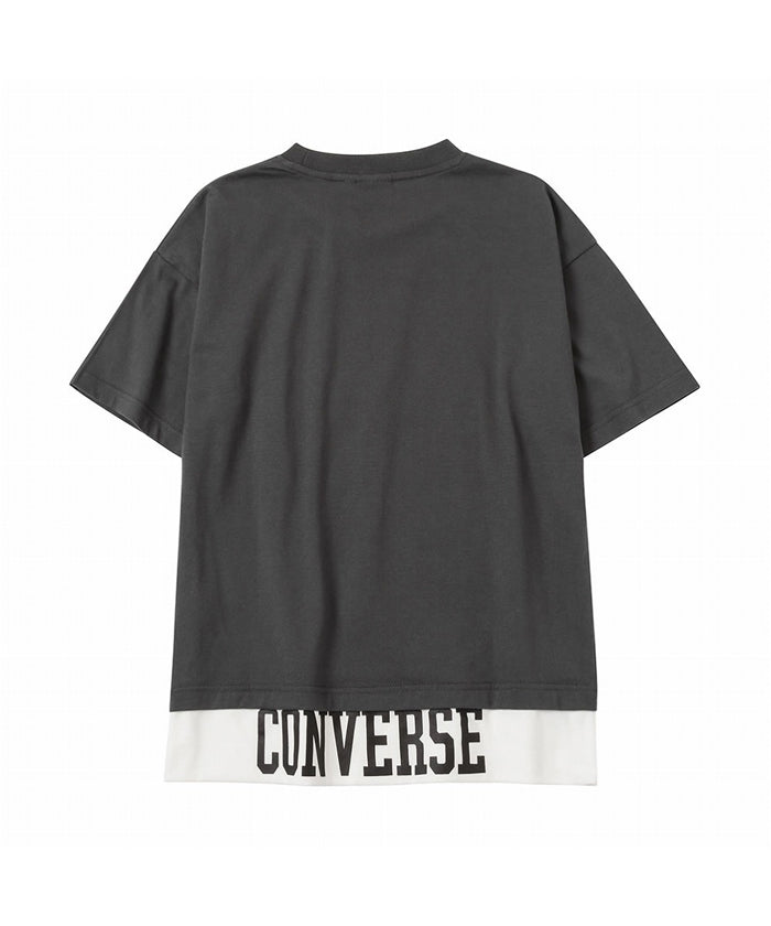 Mac-House CONVERSE CONVERSE Fake Layered T-Shirt CM2451
