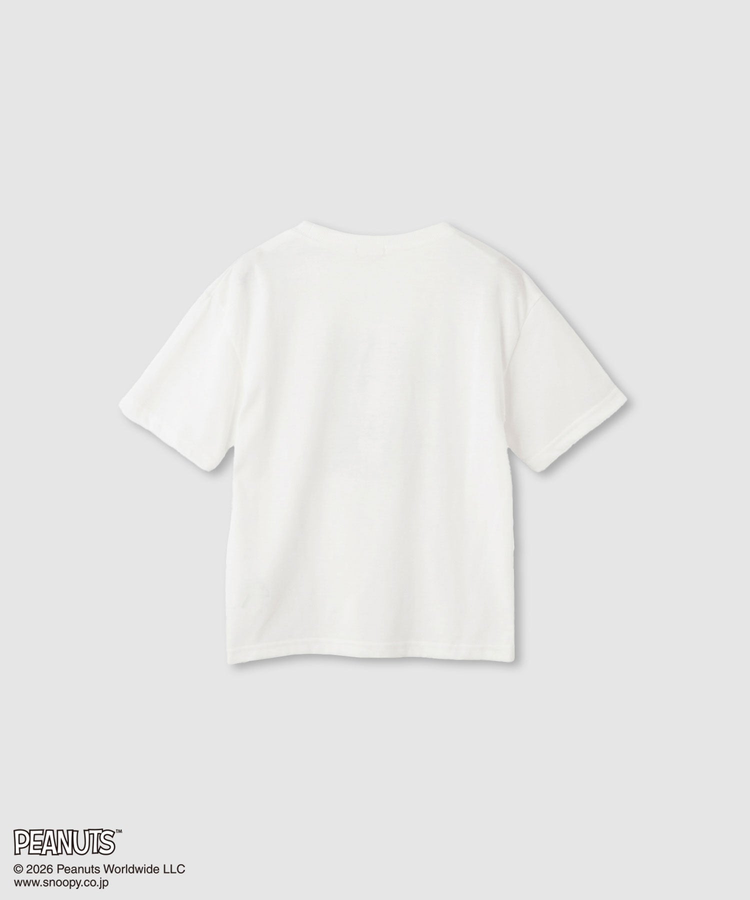マックハウス Mac-House PEANUTS SNOOPY スパンコールTシャツ (オフホワイト) オフホワイト