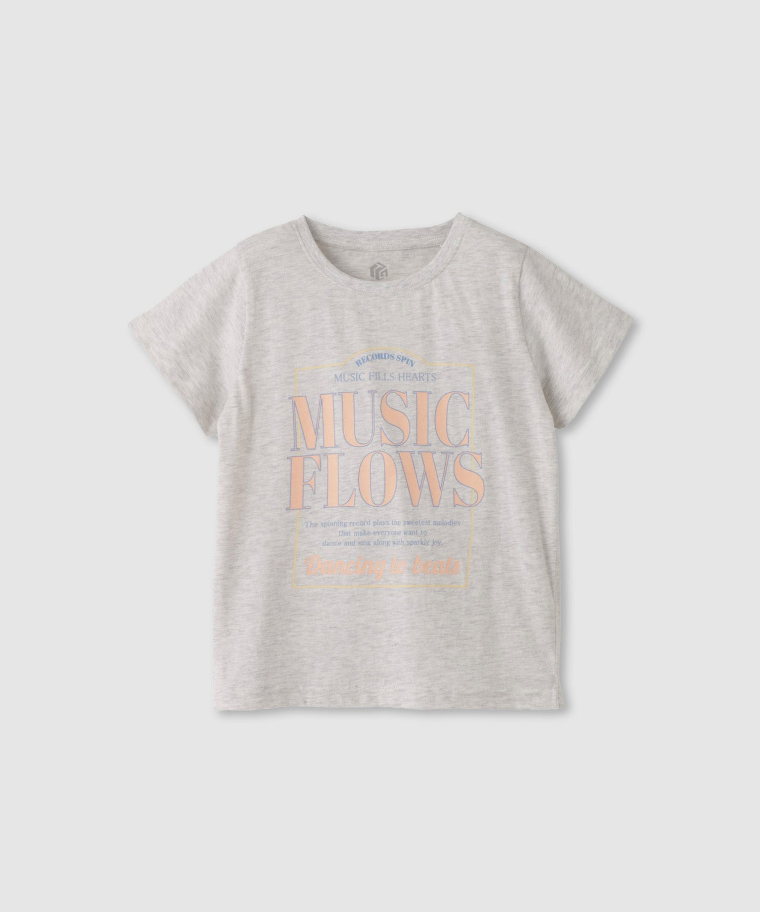 マックハウス Mac-House アートグラフィック ロゴプリントTシャツ (オートミール) オートミール