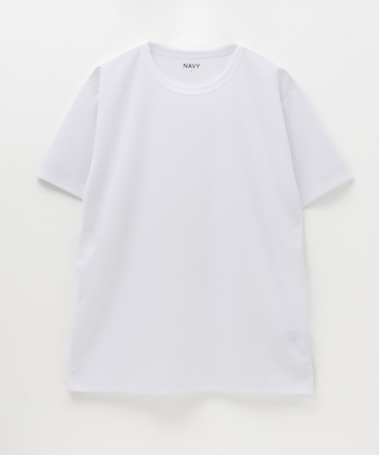 馬克豪斯 Mac-House NAVY 藏青色 倍速乾 喬其特T恤 QMH/03883SSー1