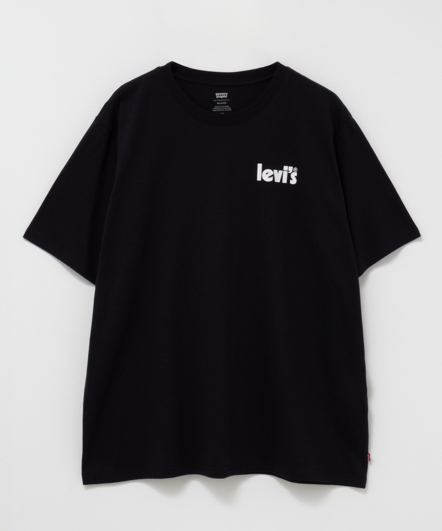 マックハウス Mac-House Levi's リーバイス RELAXED FIT Tシャツ 16143ー0901 (ブラック) ブラック