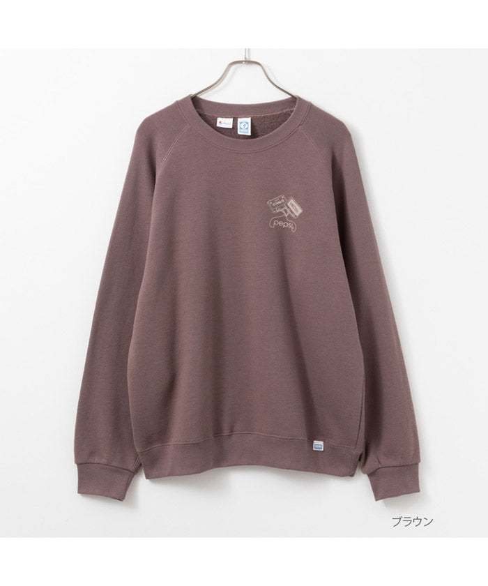 マックハウス Mac-House DISCUS ディスカス DISCUS×PEPSI ラグラントレーナー 3473ー7151 (ブラウン) ブラウン