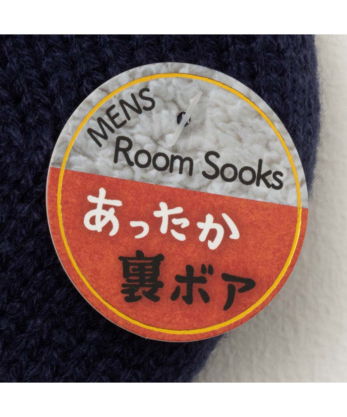 Mac-House NAVY navy Warm℃ Short-Length Room Socks 78F65400