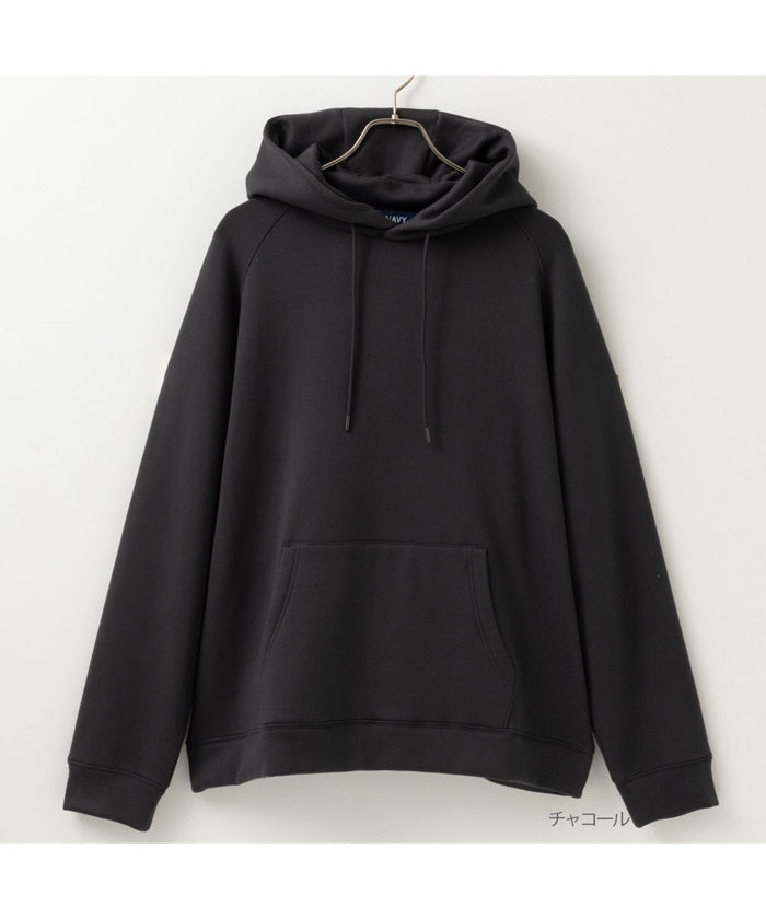 馬克豪斯 Mac-House 海軍藍 藏青色 溫度 裏毛絨連帽衫 男士 NV840019