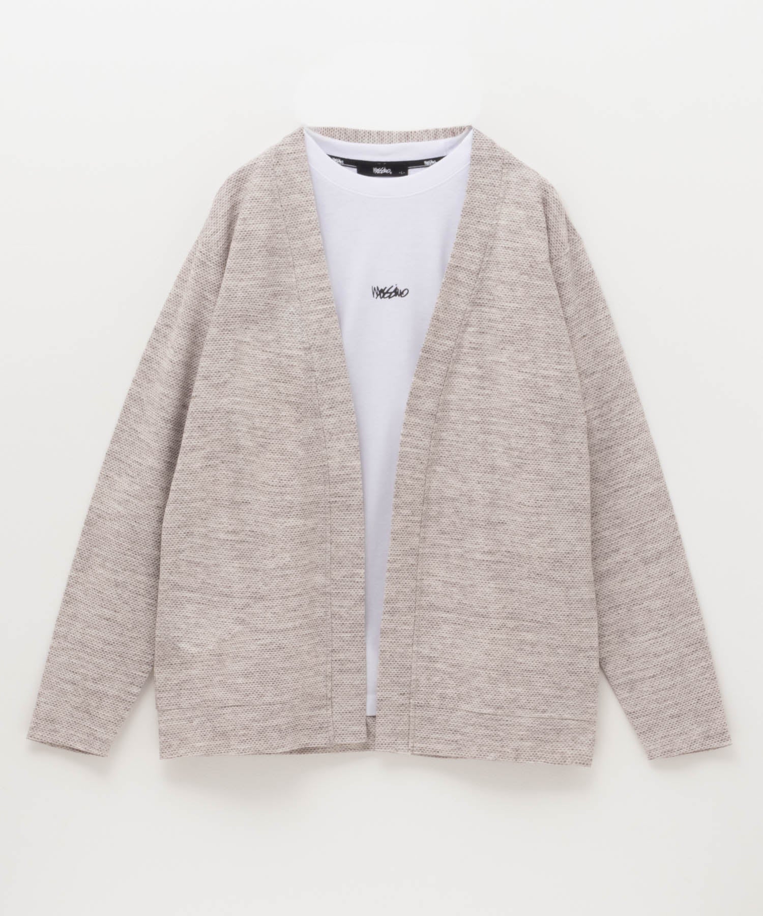 マックハウス Mac-House MOSSIMO モッシモ ハニカムカーディガンアンサンブル 4473ー1802