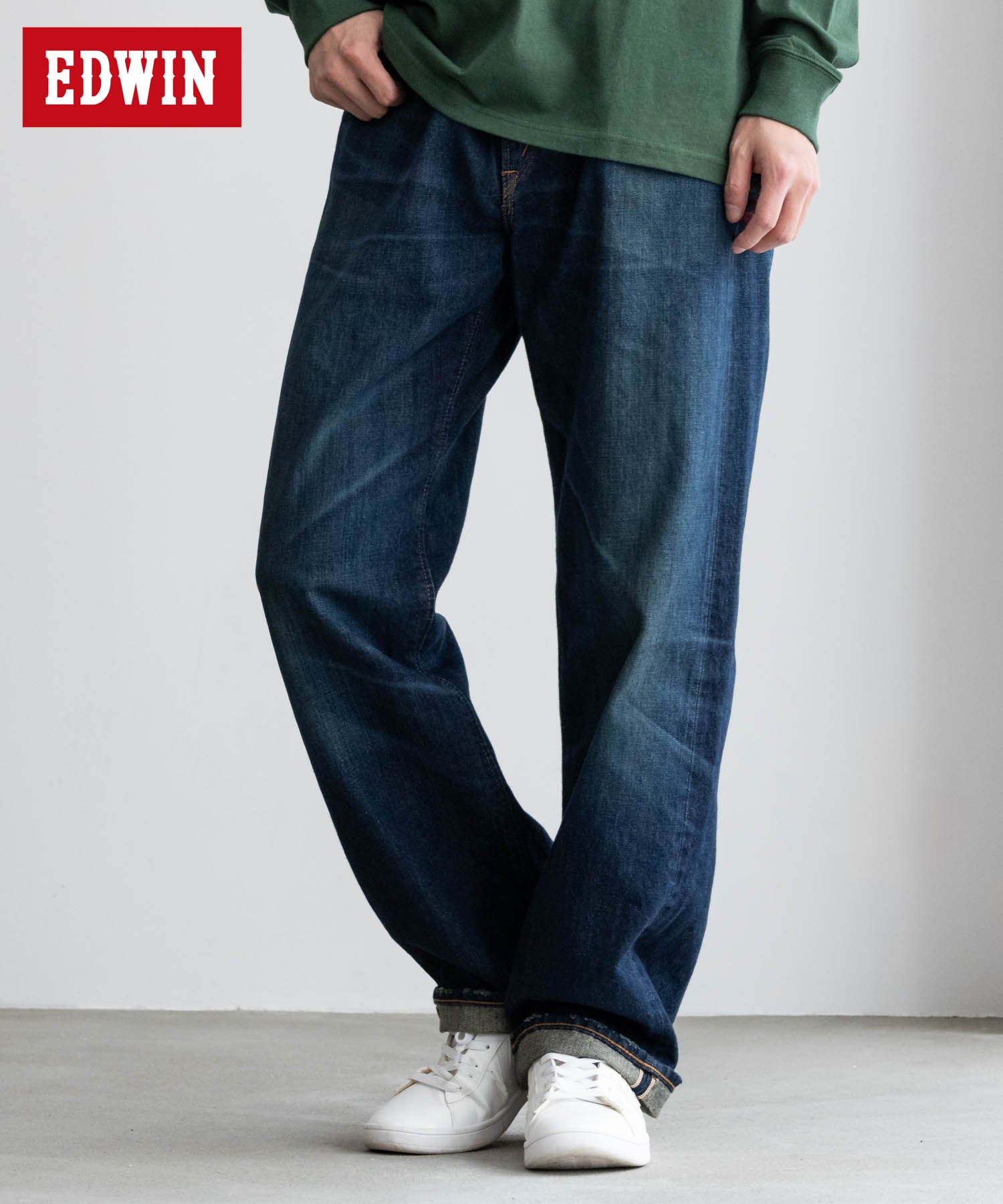 Mac-House EDWIN 505Z Wide Straight Pants E50540-126