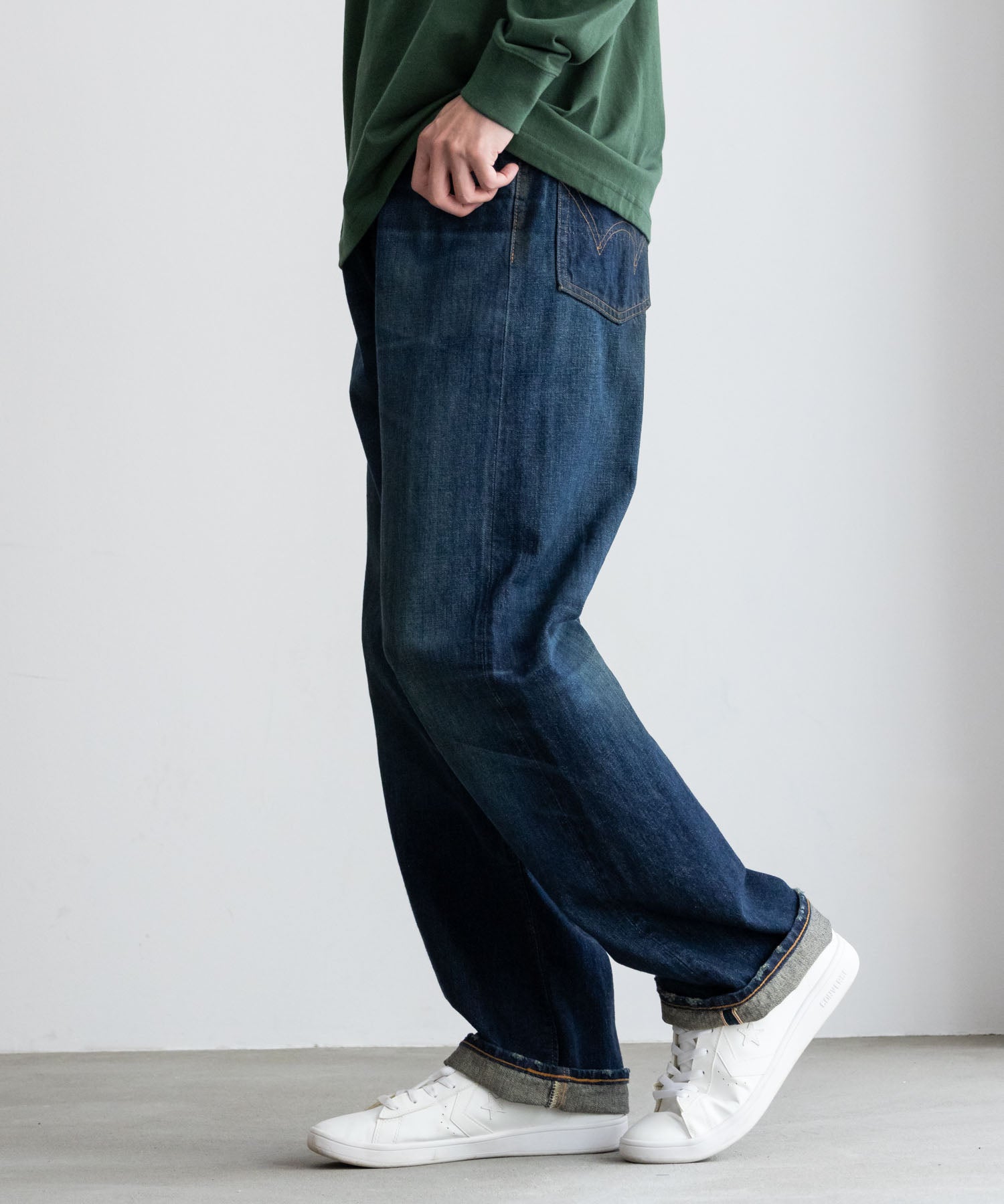 Mac-House EDWIN 505Z Wide Straight Pants E50540-126