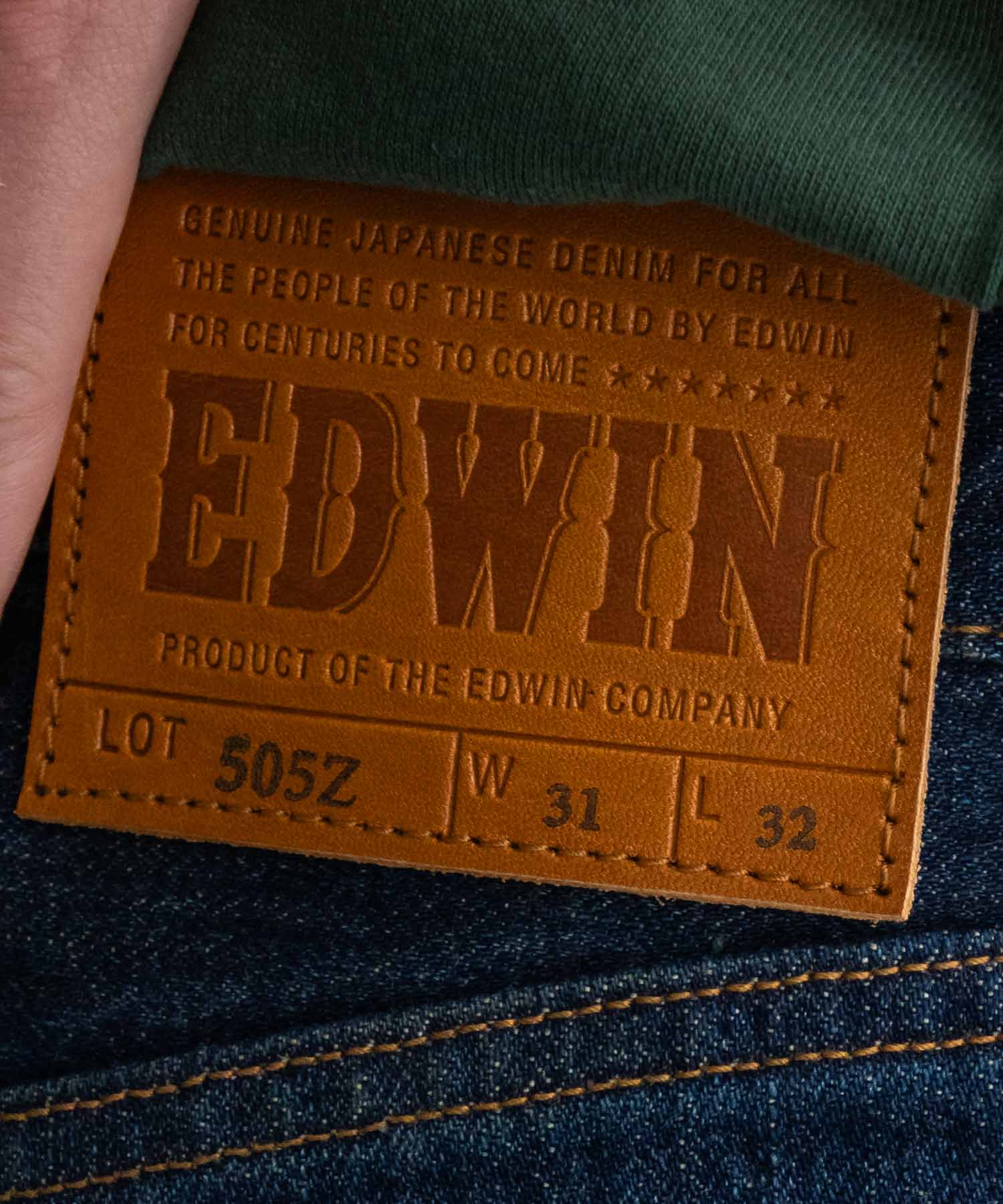 Mac-House EDWIN 505Z Wide Straight Pants E50540-126