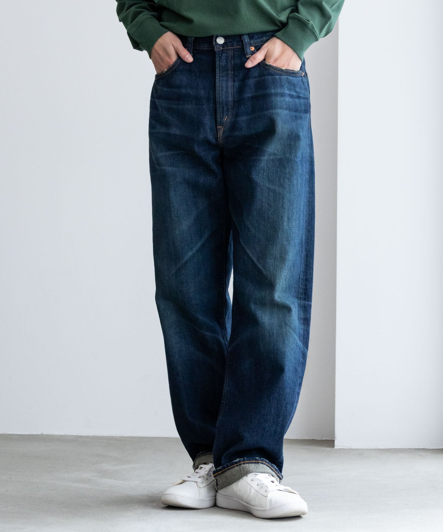 Mac-House EDWIN 505Z Wide Straight Pants E50540-126