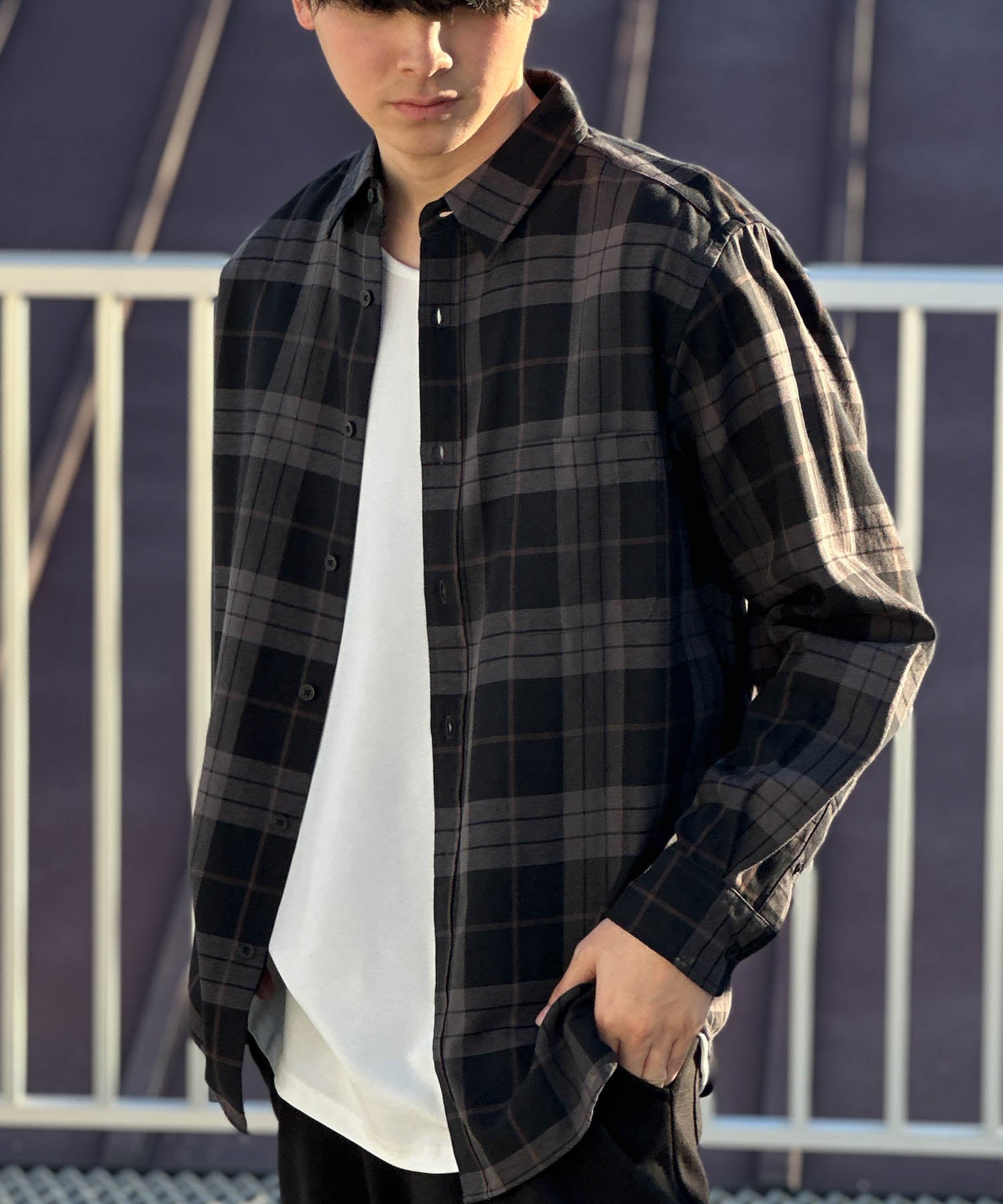 麥克豪斯 Mac-House 格子襯衫