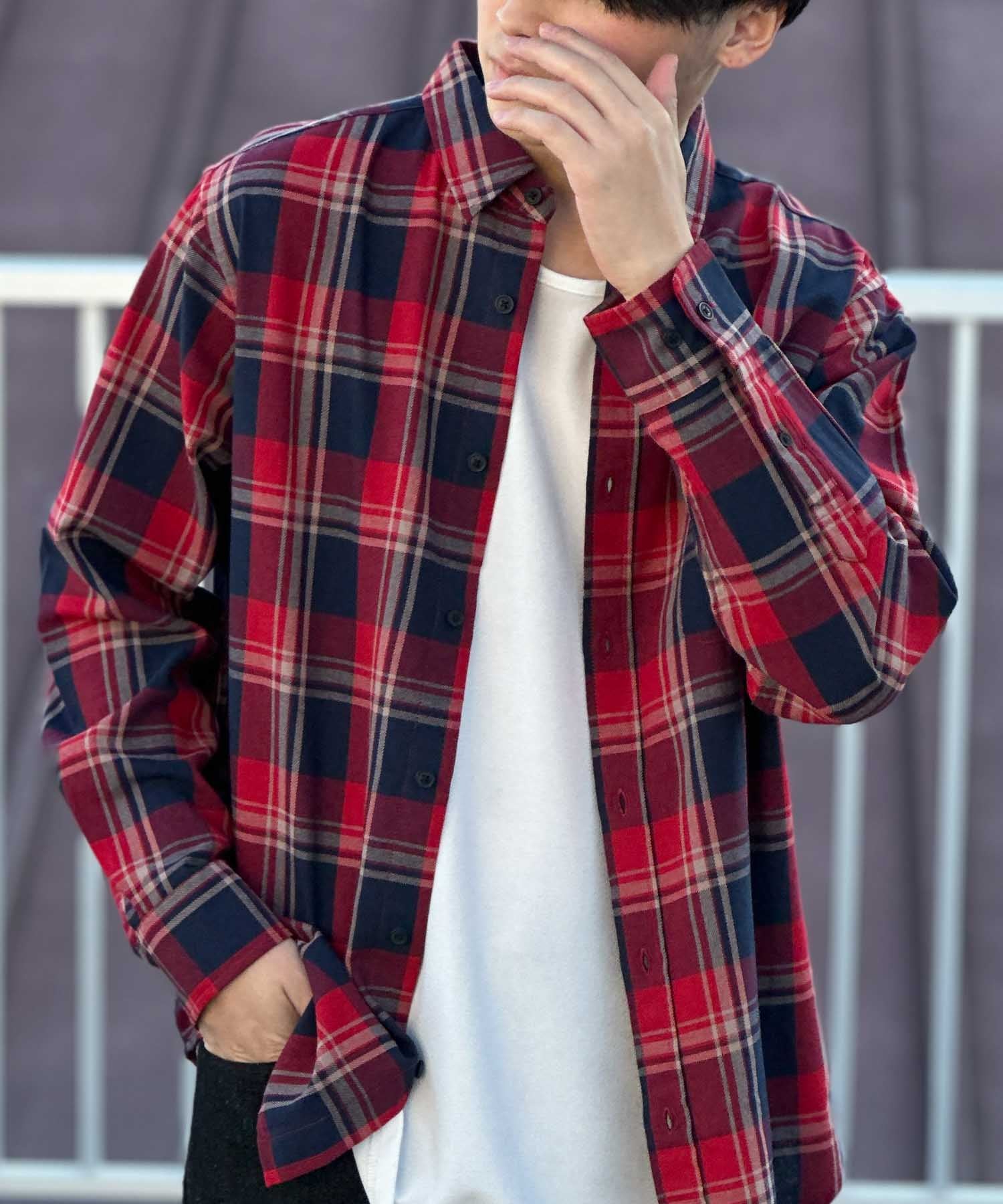 麥克豪斯 Mac-House 格子襯衫