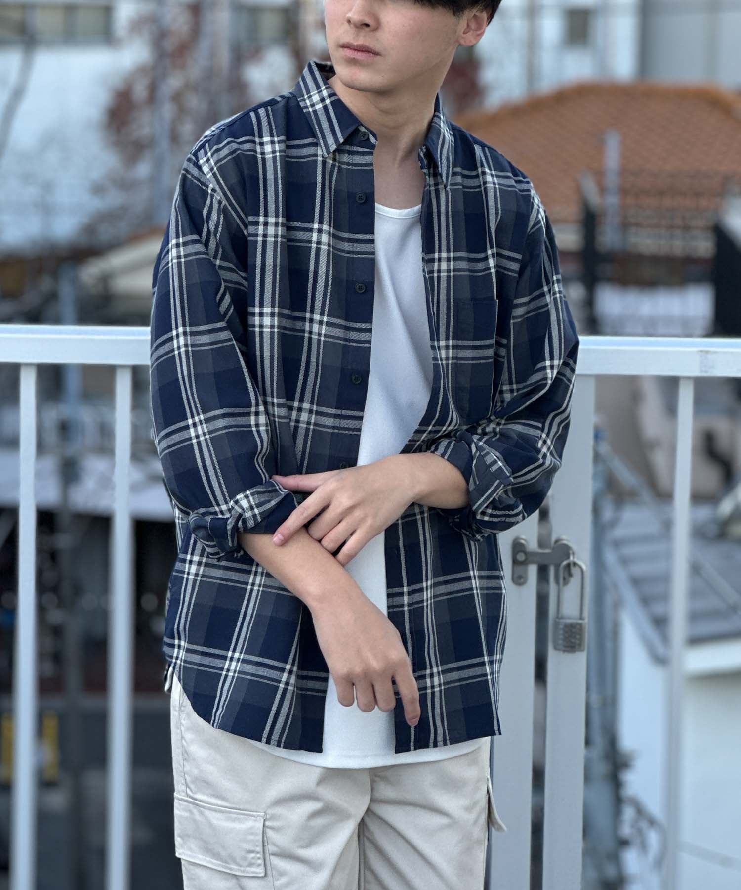 麥克豪斯 Mac-House 格子襯衫