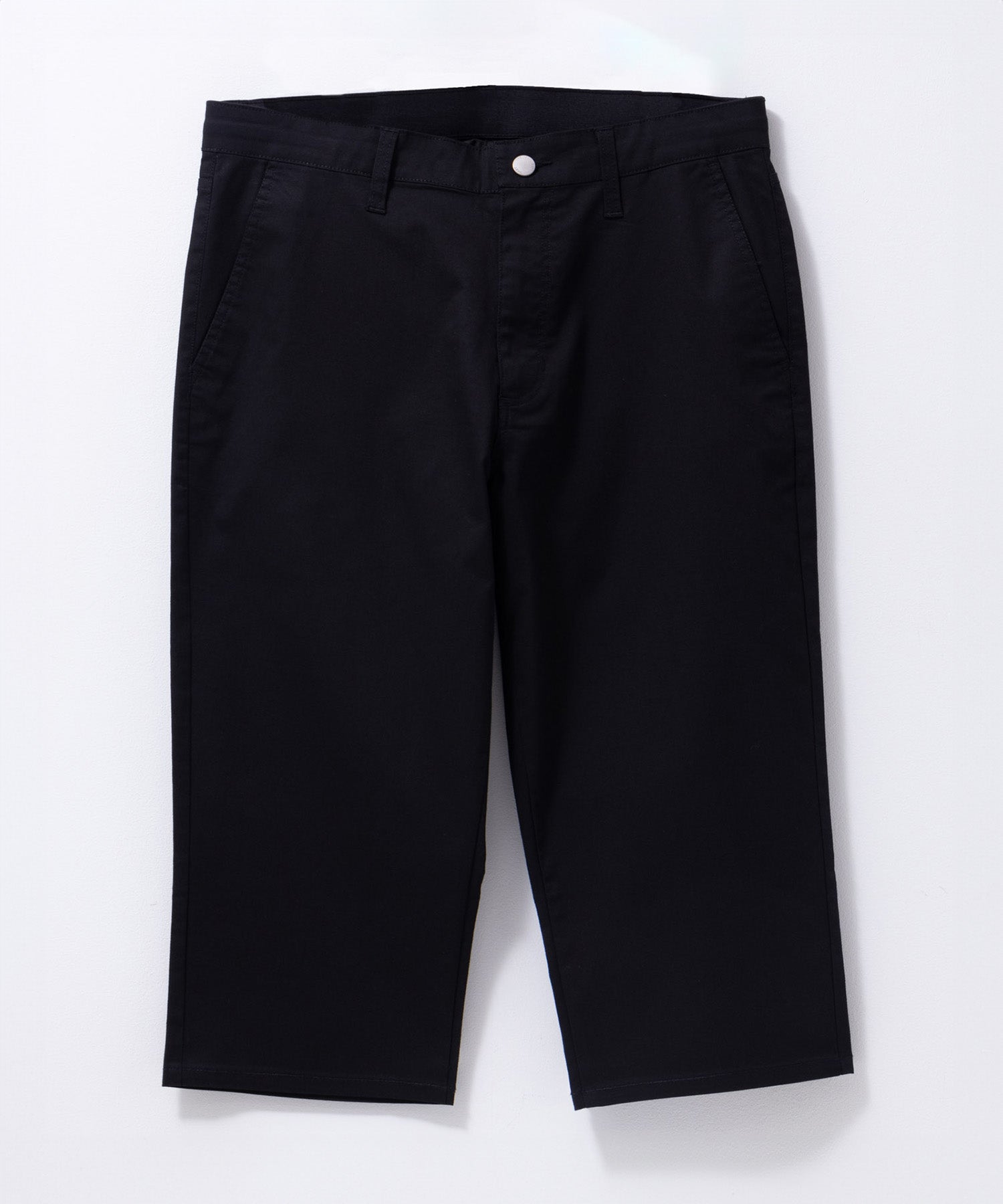 マックハウス Mac-House NAVY 裏メッシュドビークロップドパンツ (ブラック) ブラック