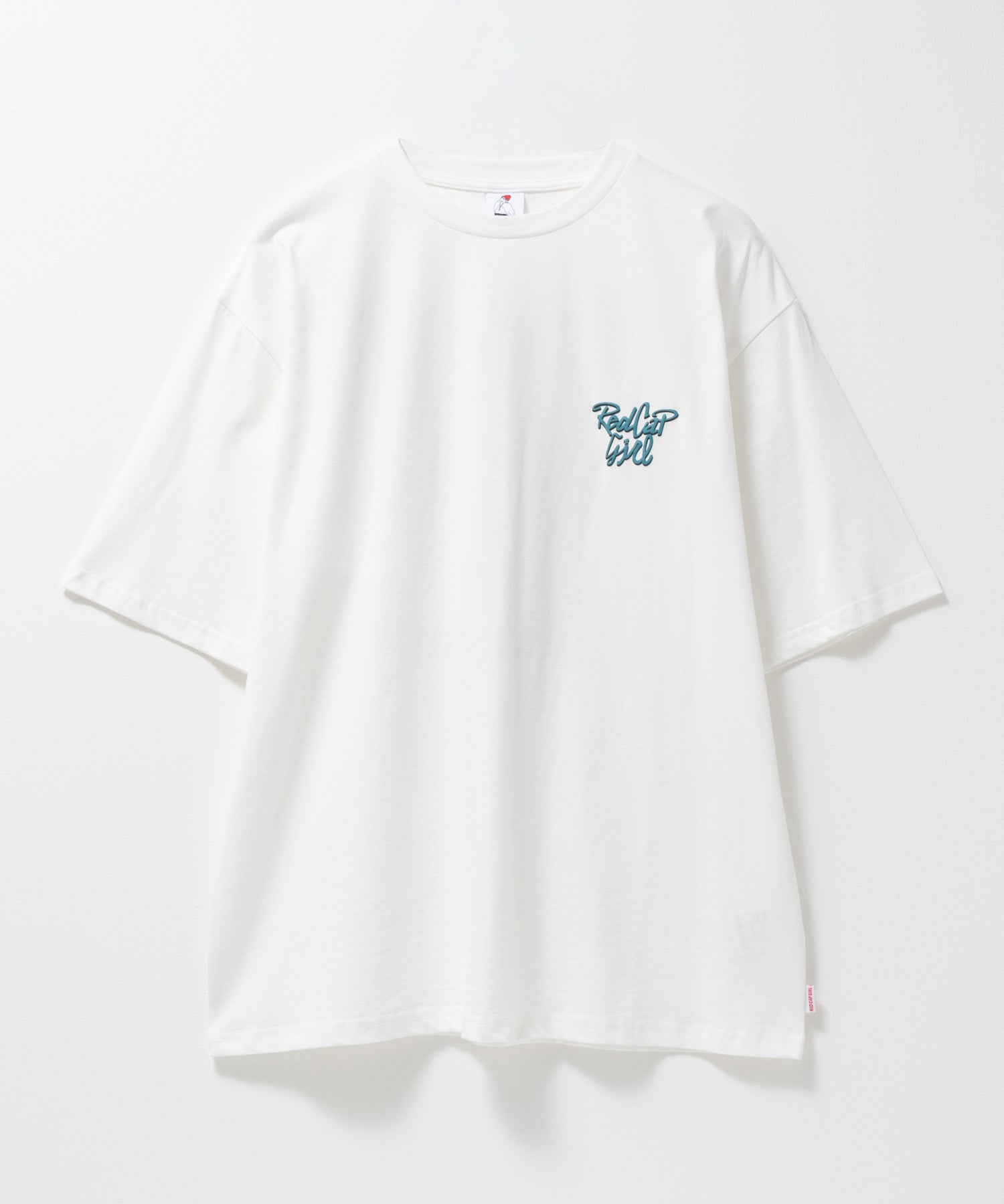 マックハウス Mac-House 天竺バックプリントTシャツ (チャコール) チャコール