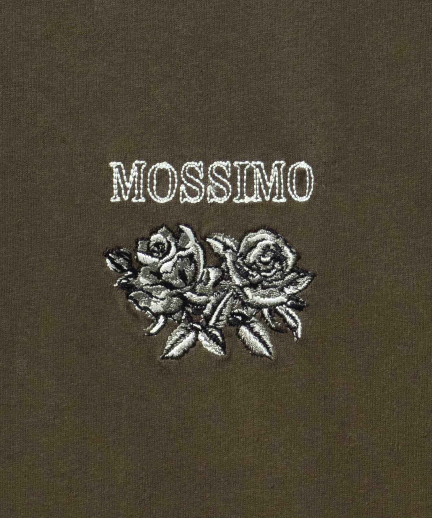 マックハウス Mac-House モノトーンデザイン長袖Tシャツ (ダークサックス) ダークサックス