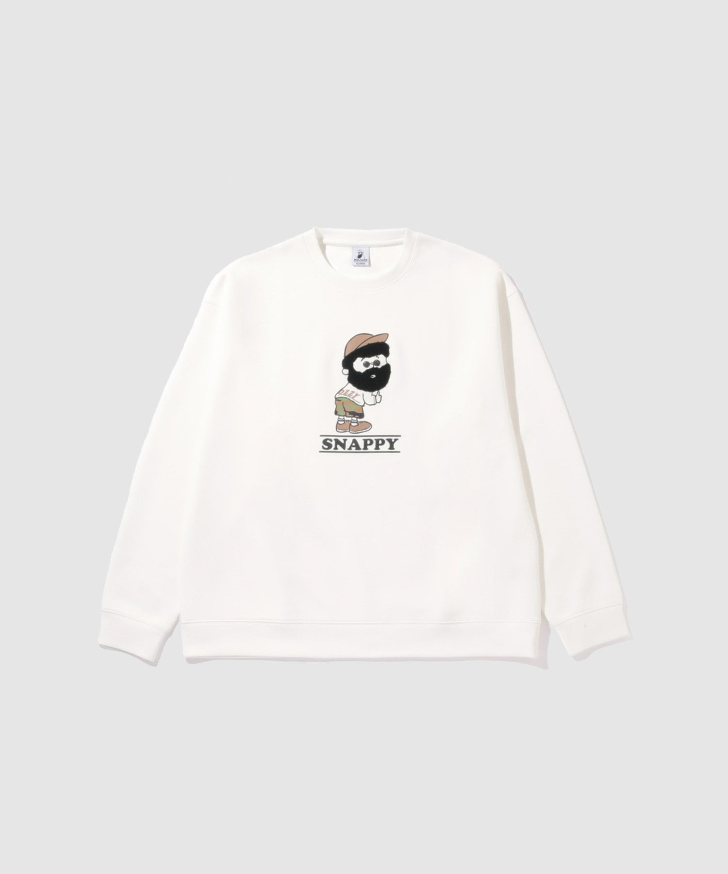 マックハウス Mac-House ヒゲダンボールトレーナー (グレージュ) グレージュ