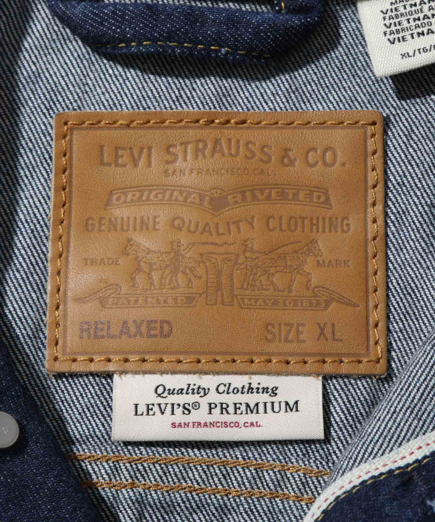 マックハウス Mac-House TYPE 1 トラッカージャケット (ダークブルー) ダークブルー