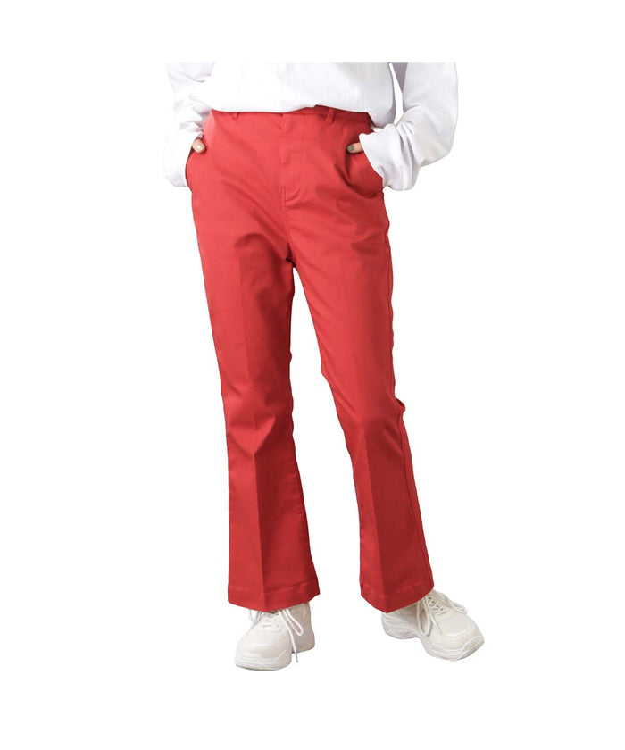 マックハウス Mac-House Dickies ディッキーズ ツイルフレアパンツ 2487ー4401 (オレンジ) オレンジ