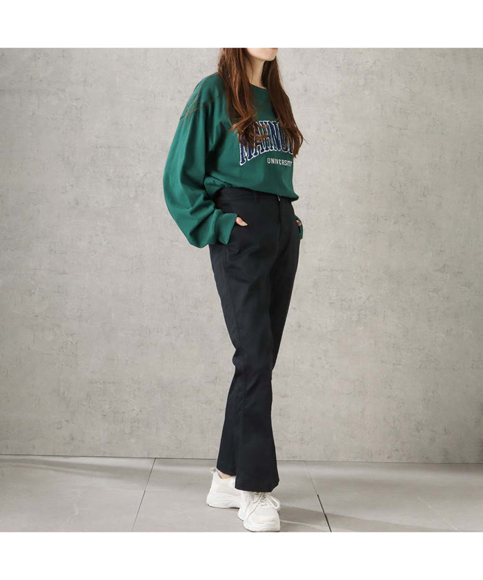 マックハウス Mac-House Dickies ディッキーズ ツイルフレアパンツ 2487ー4401 (オレンジ) オレンジ