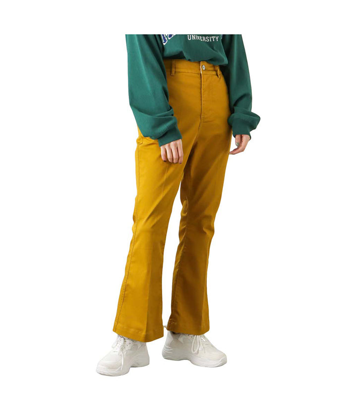 マックハウス Mac-House Dickies ディッキーズ ツイルフレアパンツ 2487ー4401 (イエロー) イエロー