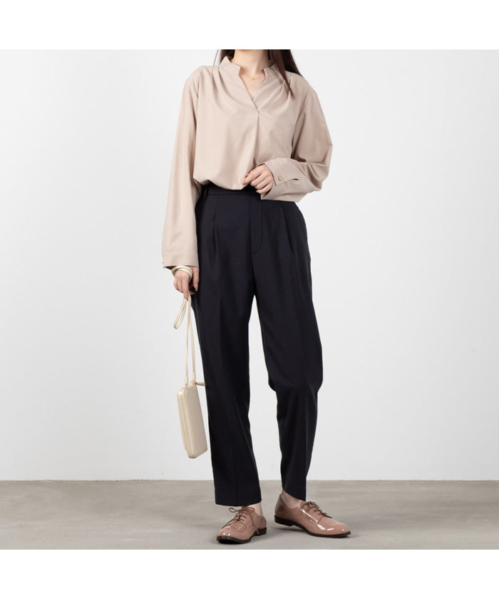 Mac-House NAVY navy Week Stretch Tapered Pants MAC-0319YG