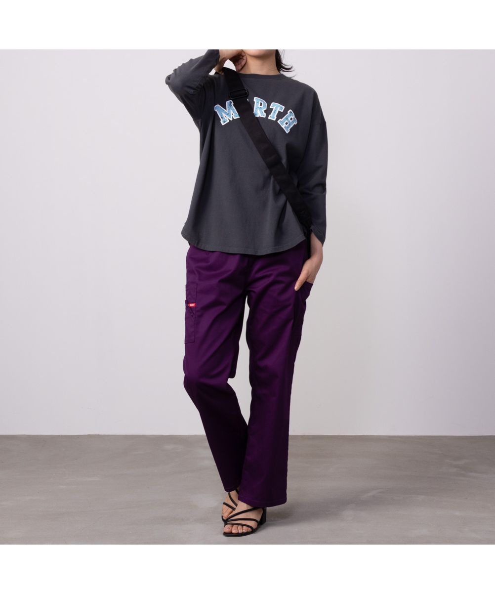 マックハウス Mac-House GOOD CREW グッド クルー フロストプリント長袖Tシャツ EGC240001
