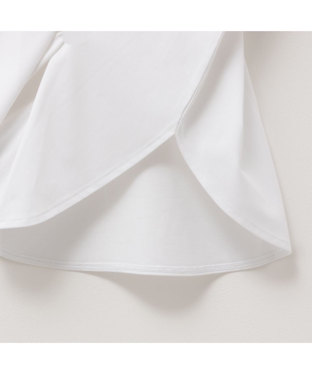 マックハウス Mac-House HusHusH ハッシュアッシュ テックコットンプリントTシャツ P42ー18404 (ブラック) ブラック