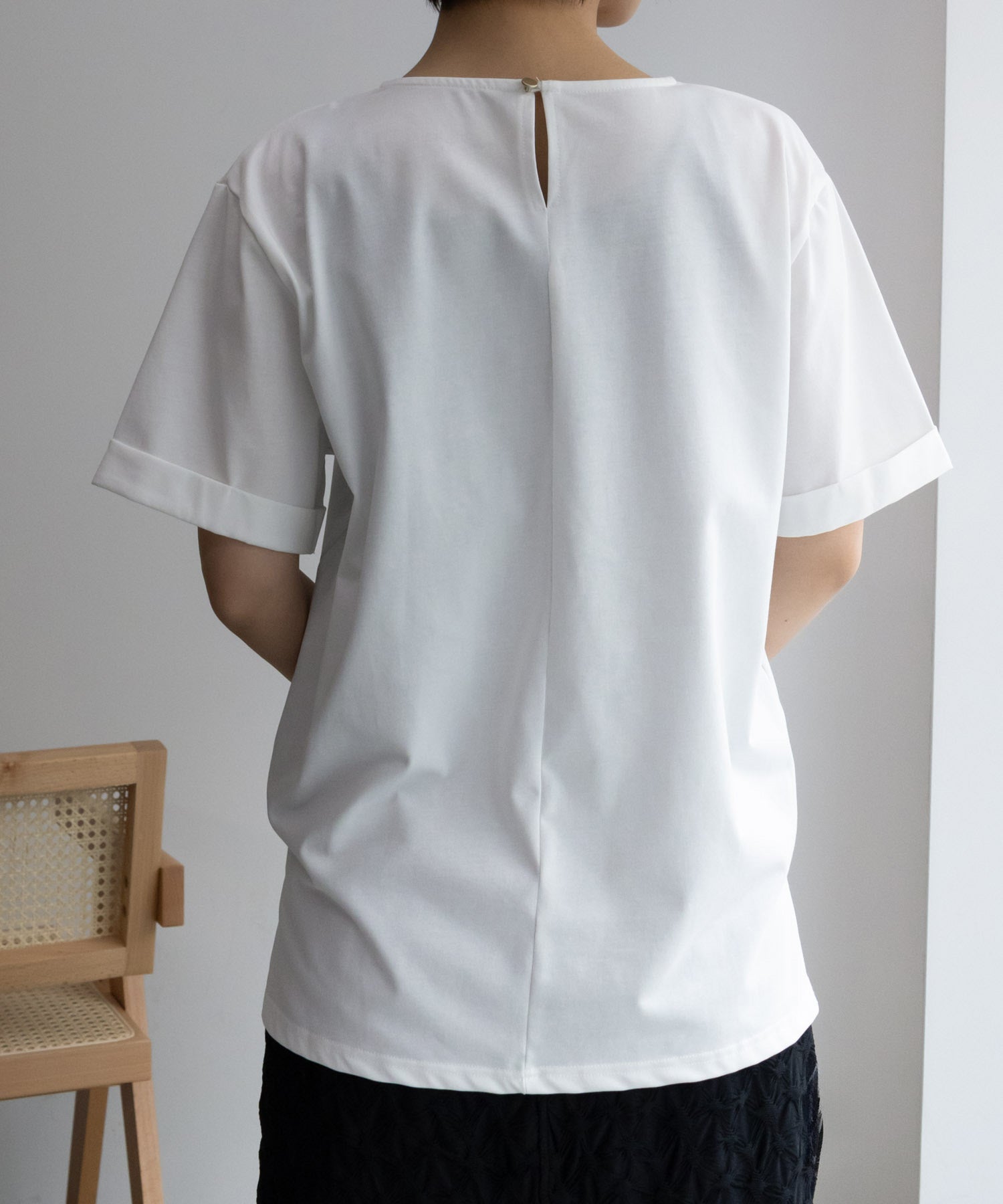 マックハウス Mac-House SARARI サラリ NAVY クール&UVカットTシャツ 115426760 (ベージュ) ベージュ