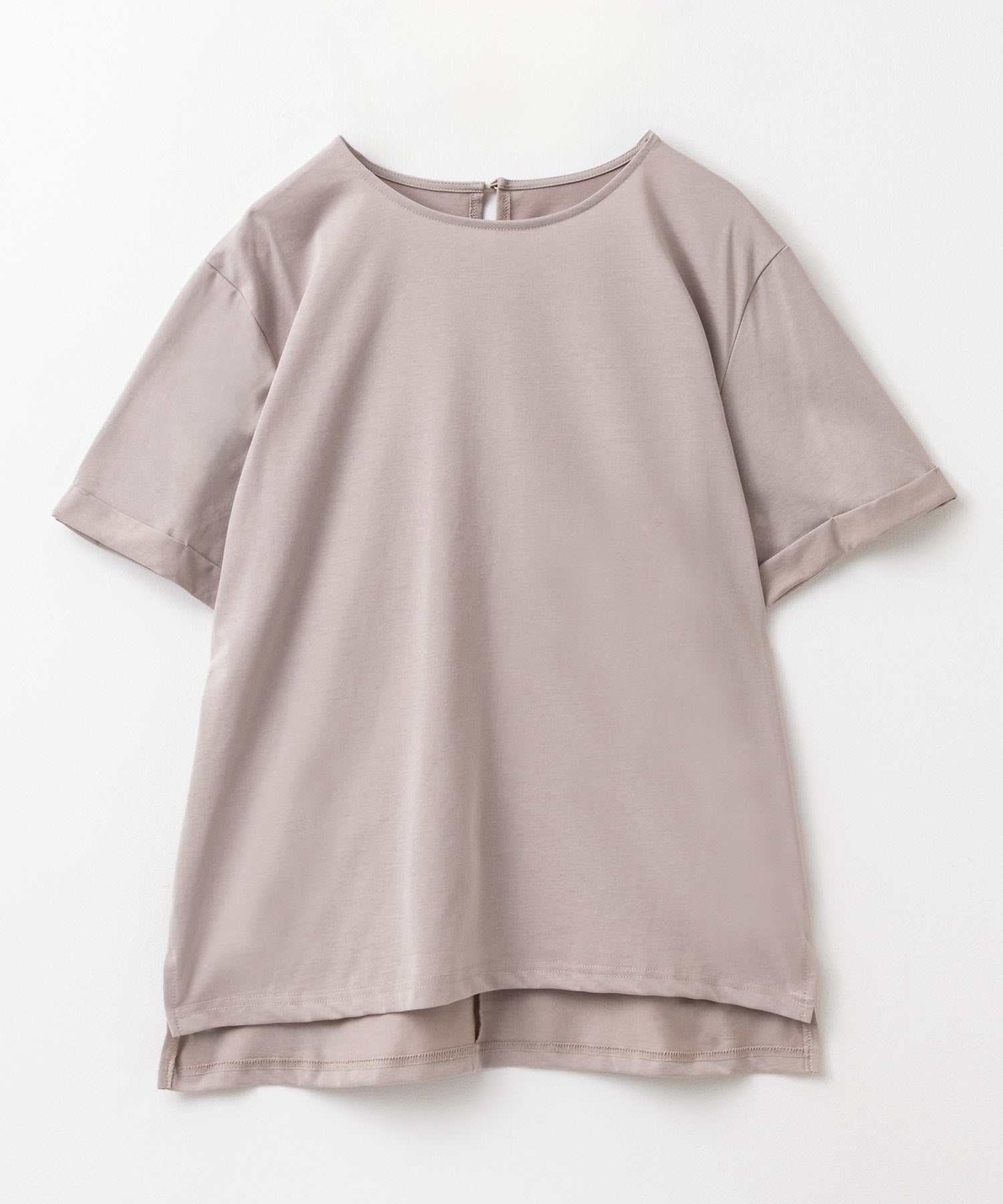 マックハウス Mac-House SARARI サラリ NAVY クール&UVカットTシャツ 115426760 (ベージュ) ベージュ