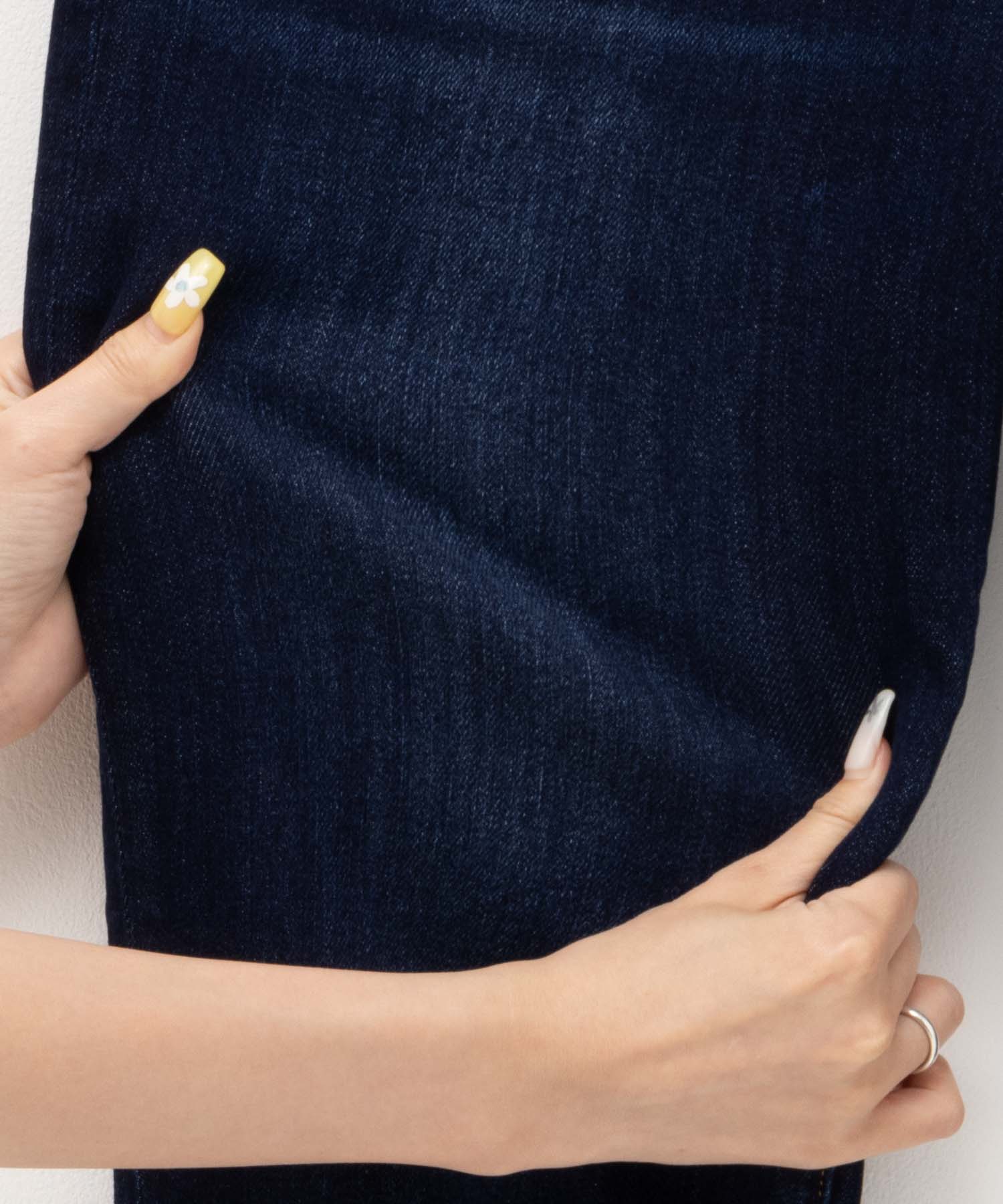 麥克豪斯 Mac-House NAVY 藏青色 每天都想穿的牛仔褲「我的牛仔褲」 鉛筆褲 NVーNーW010