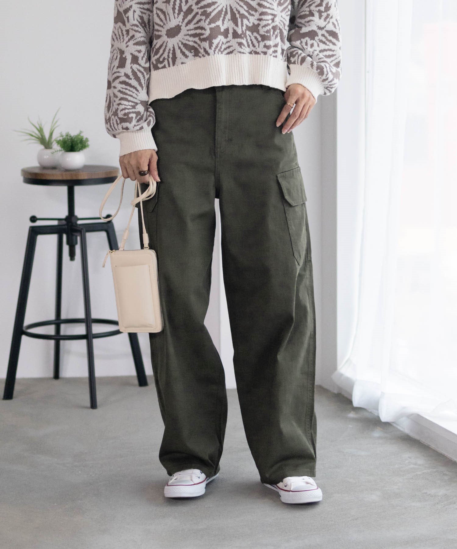 マックハウス Mac-House バルーンカーゴパンツ