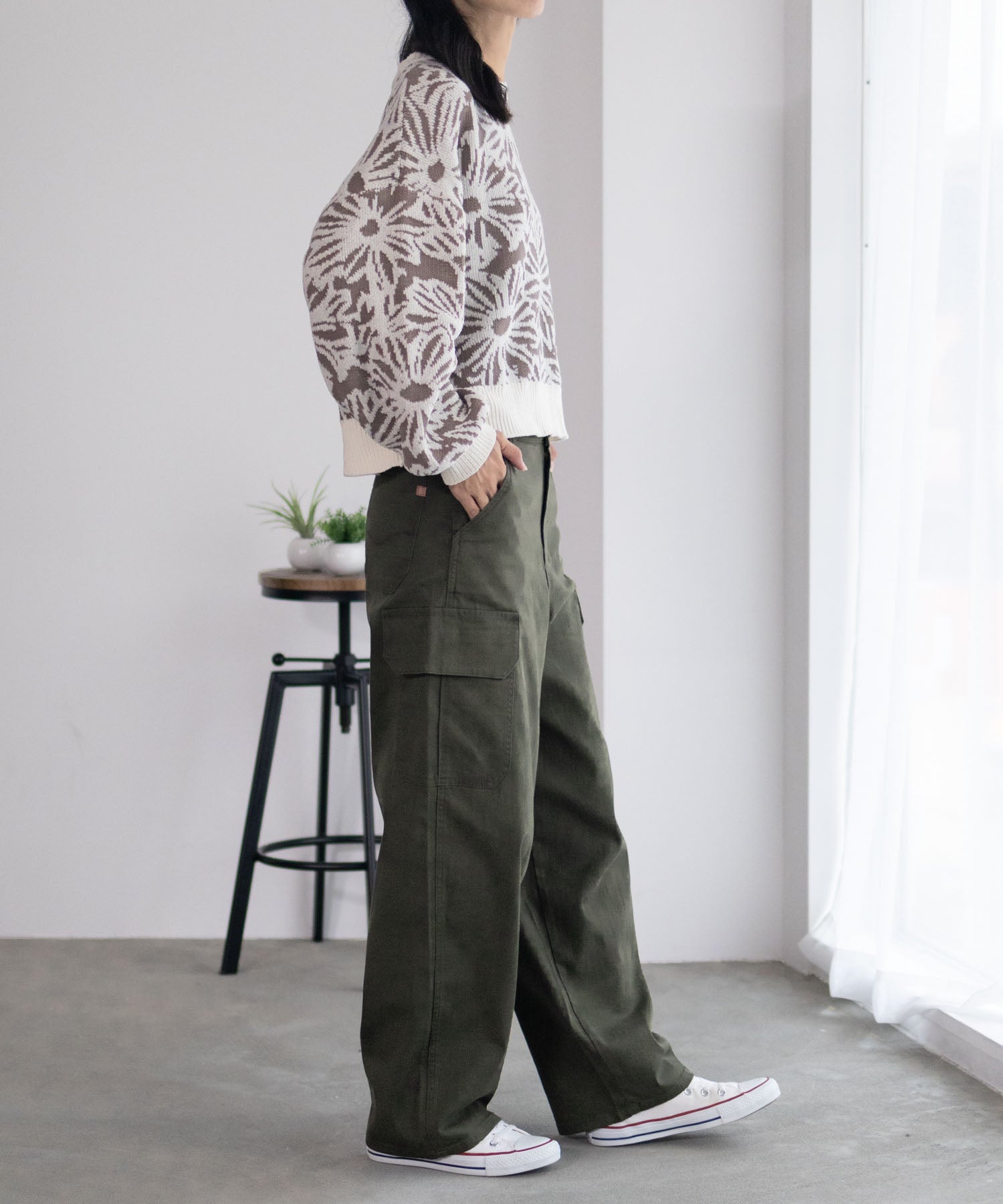 マックハウス Mac-House バルーンカーゴパンツ