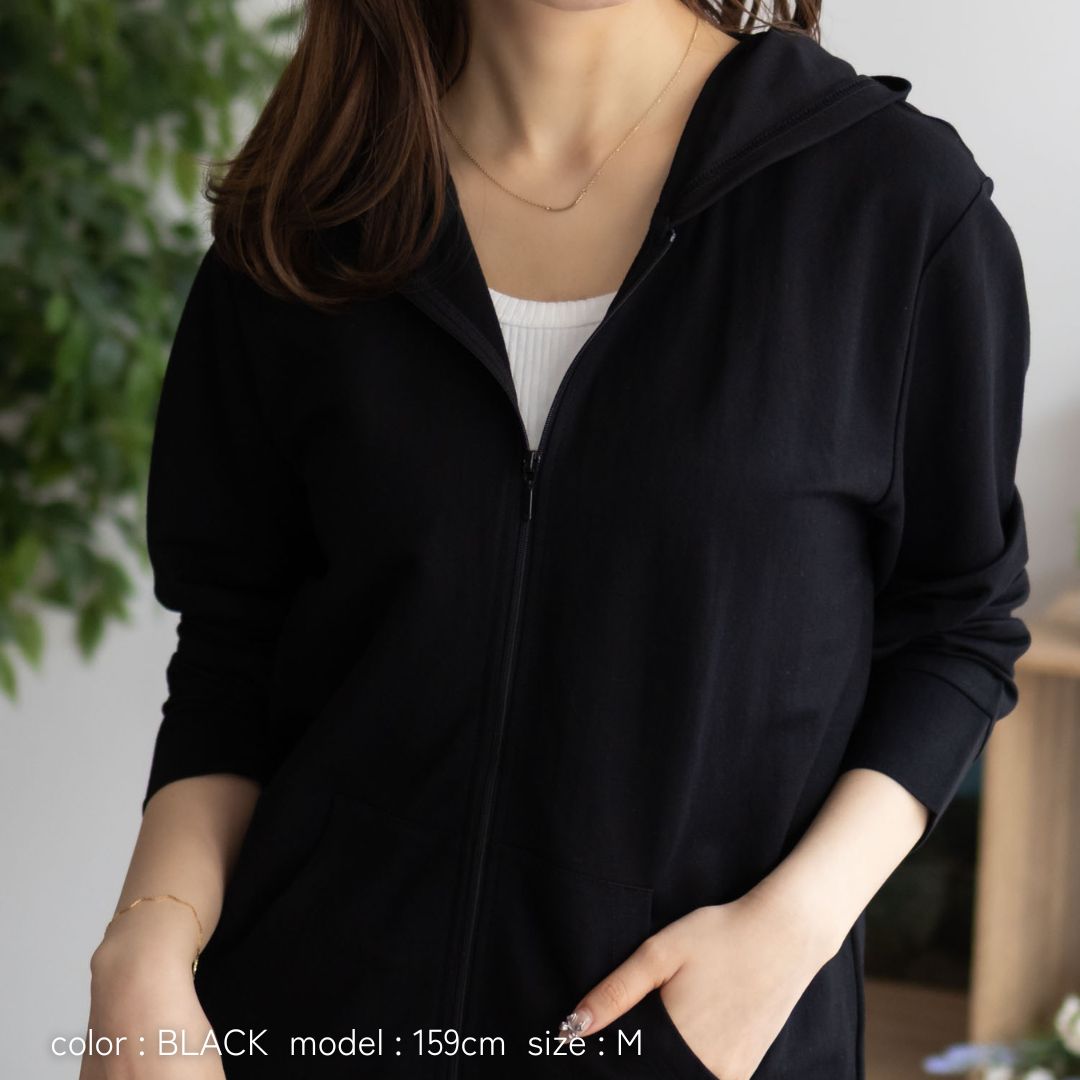 マックハウス Mac-House nAvy UVパーカー (ブラック) ブラック