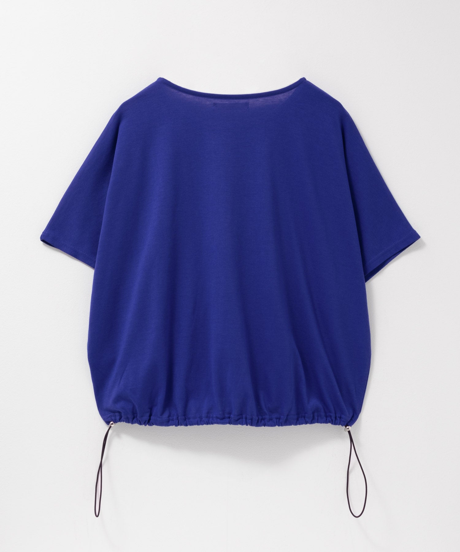 マックハウス Mac-House 裾ドロストカットソー (ブラック) ブラック