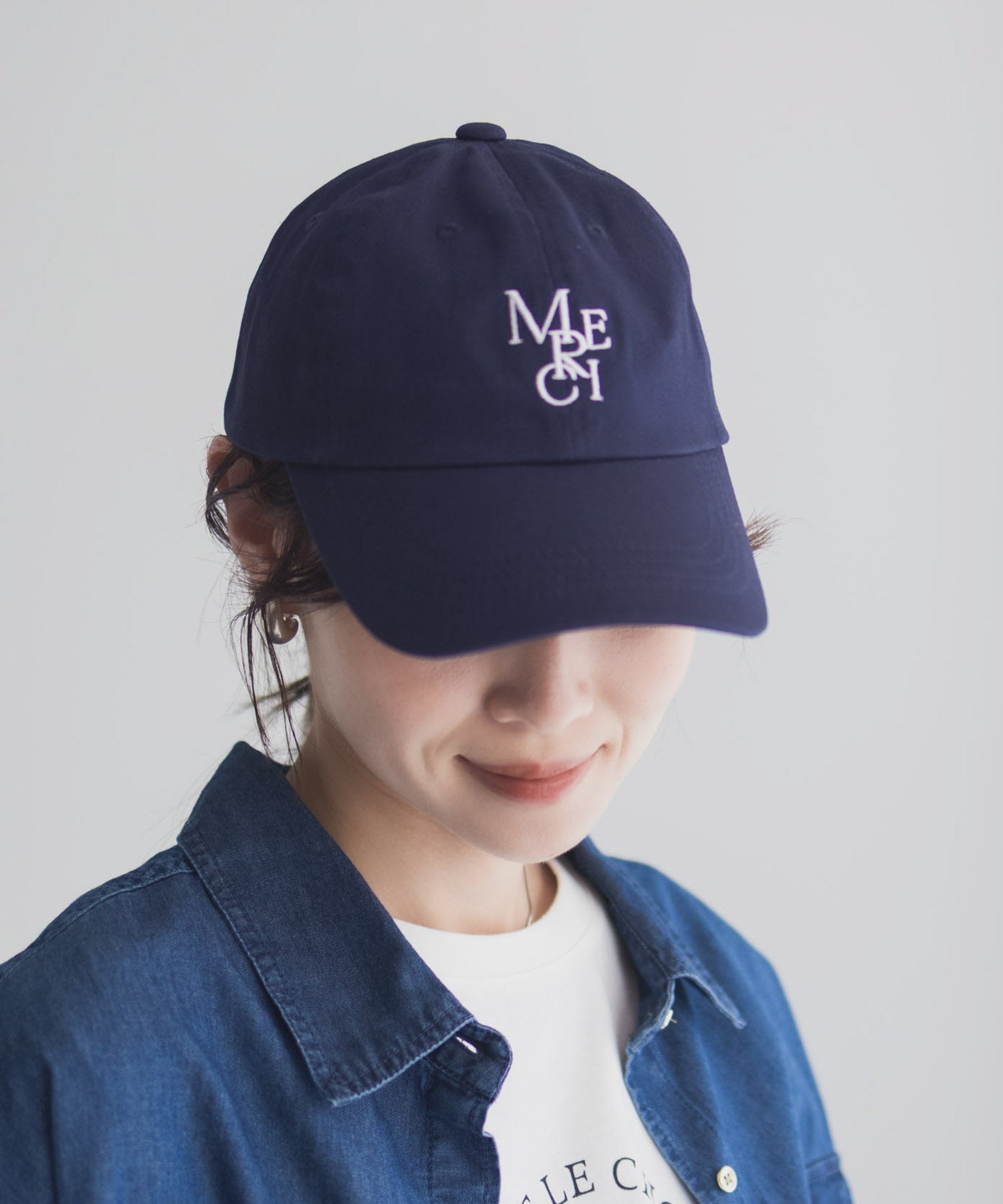 マックハウス Mac-House MERCIキャップ (ベージュ) ベージュ