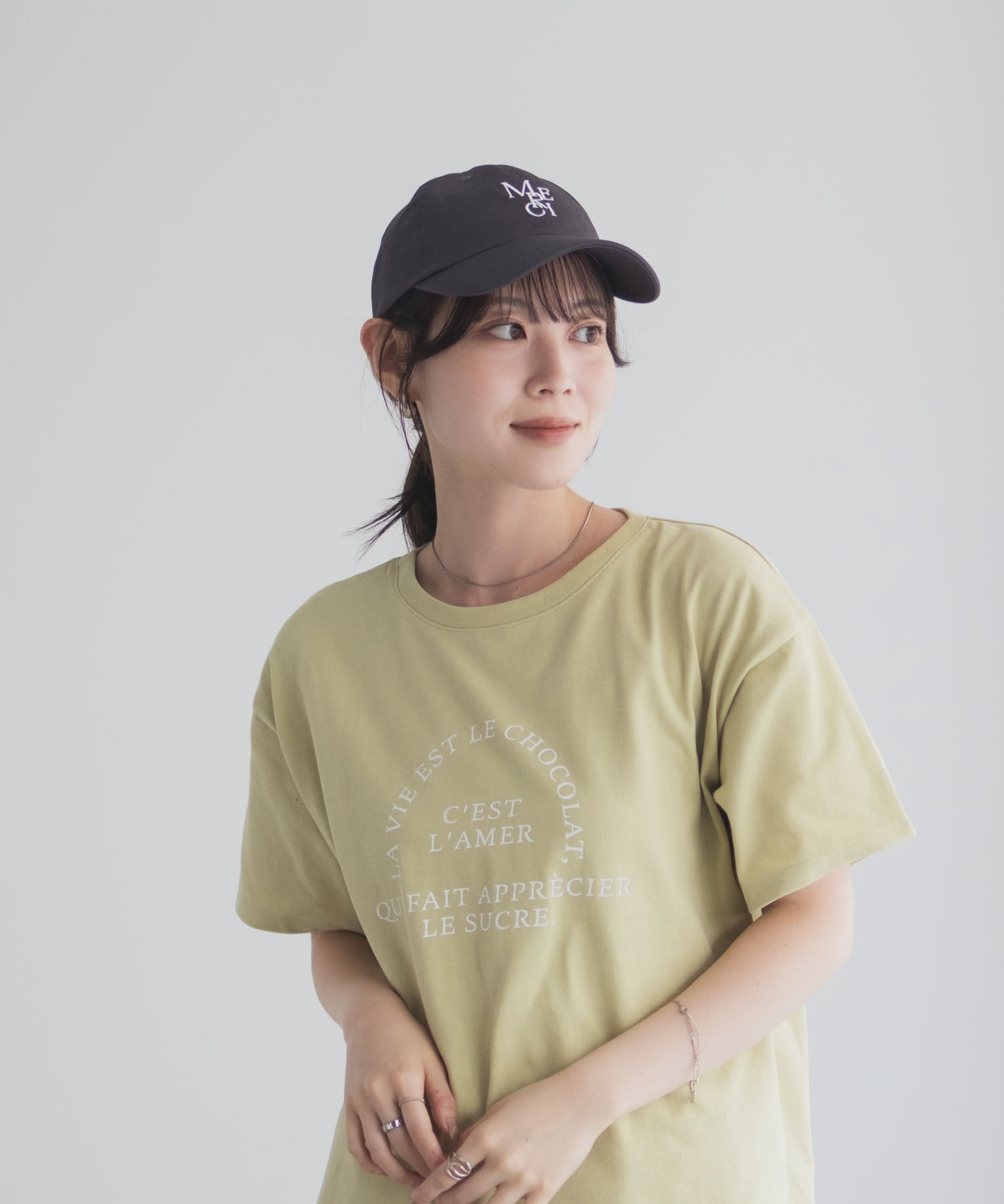 マックハウス Mac-House MERCIキャップ (ベージュ) ベージュ