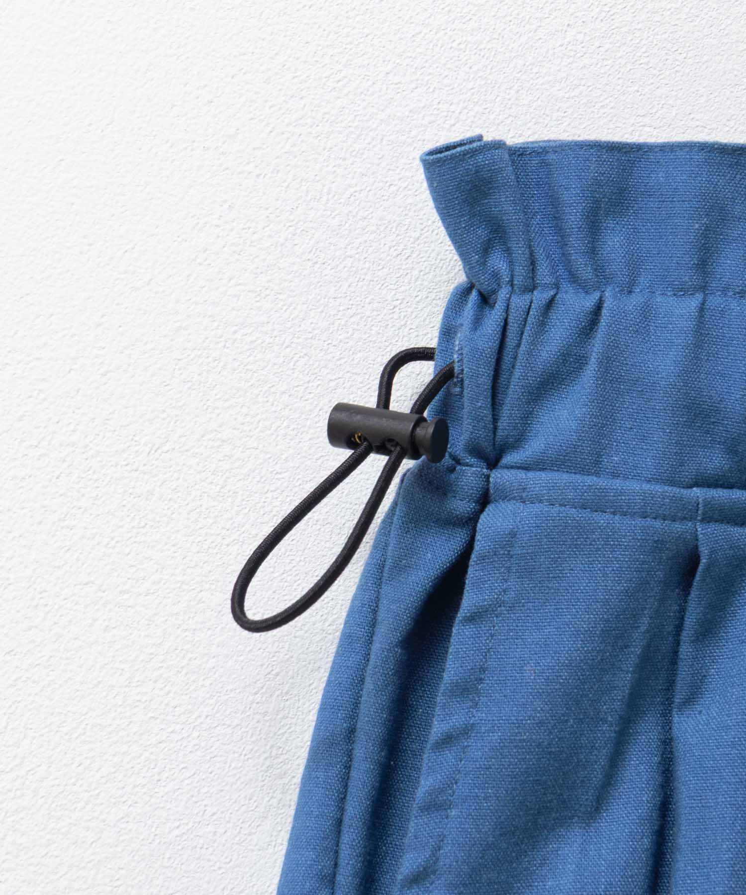 マックハウス Mac-House リネンライクドロストテーパードパンツ (ベージュ) ベージュ