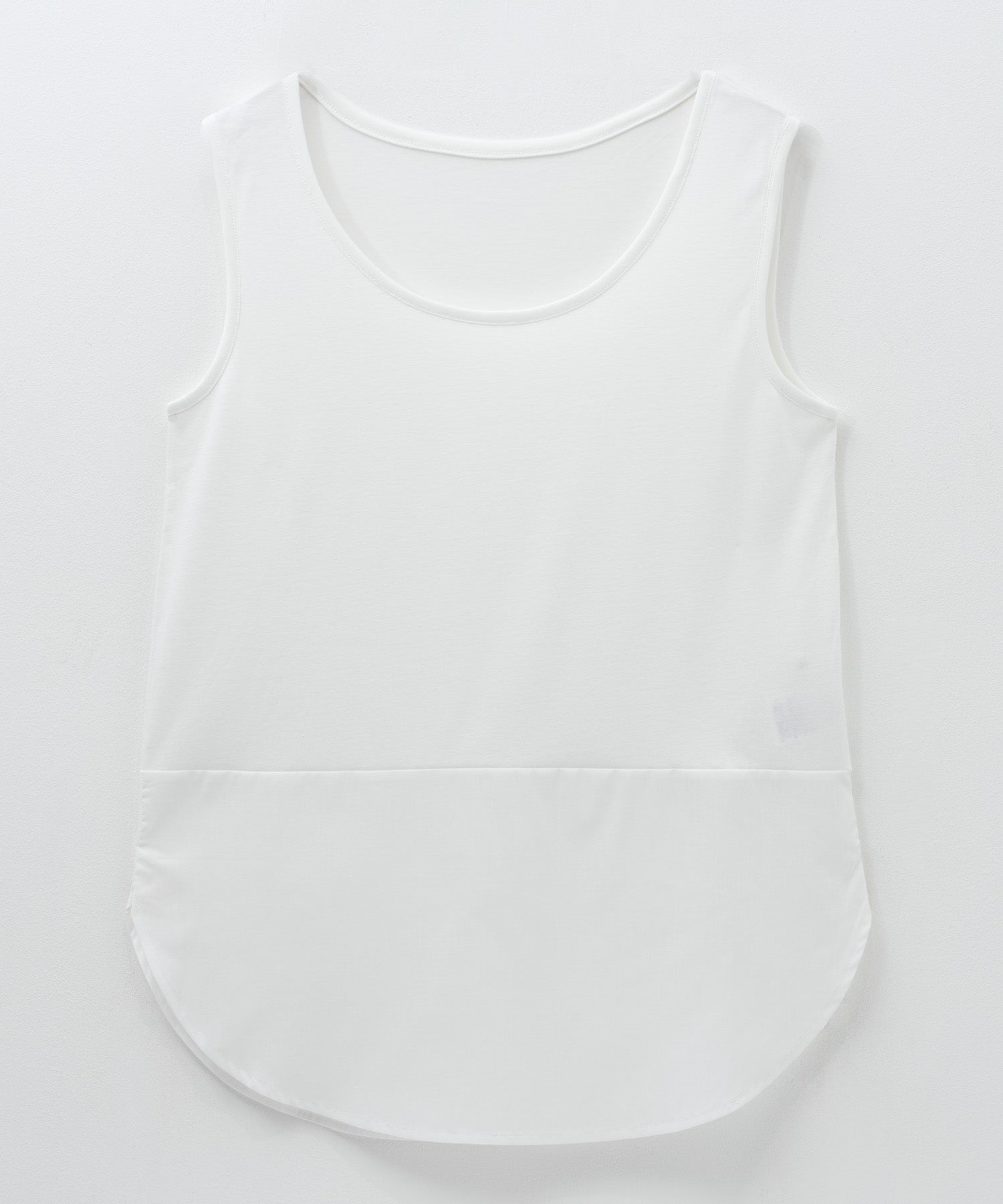 マックハウス Mac-House フェイクレイヤードタンクトップ (ホワイトA) ホワイトA