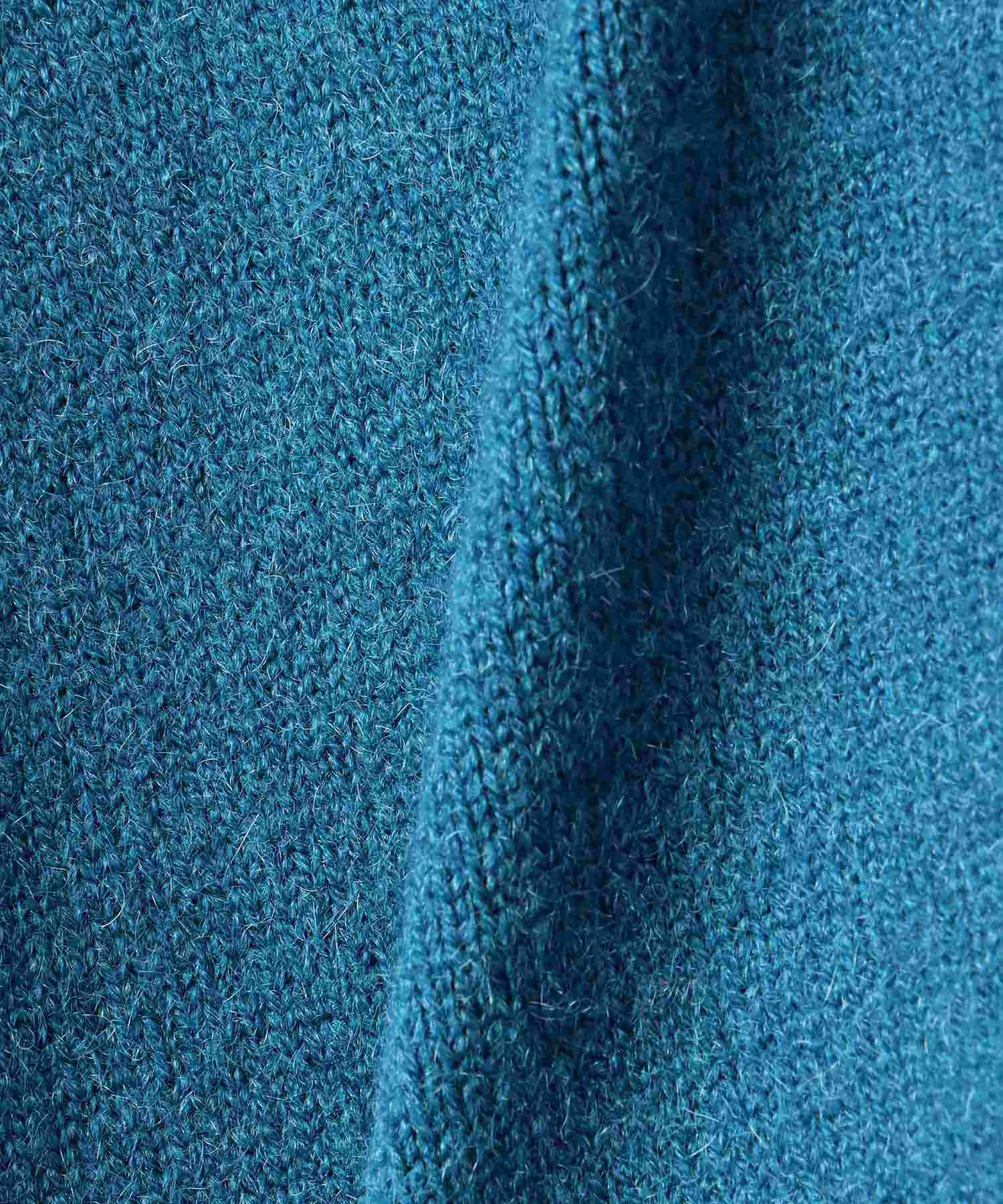 マックハウス Mac-House nAvy もちり もちもち 洗えるニット Vネックカーディガン (チャコール) チャコール