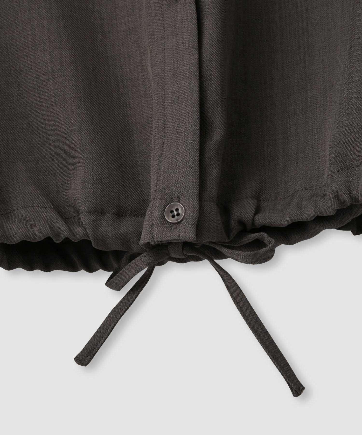 マックハウス Mac-House 裾ドロストブラウス (モカ) モカ